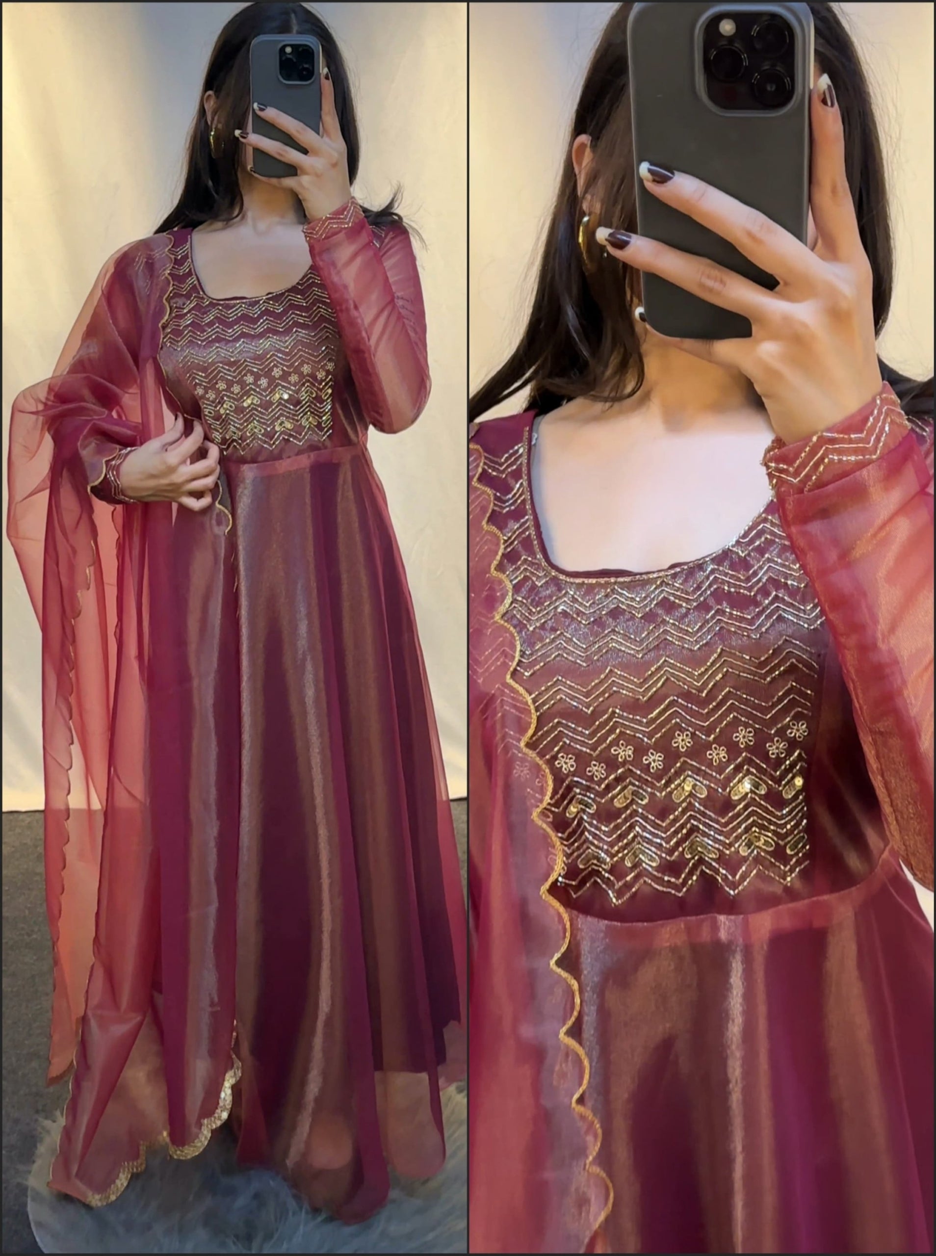 Soft Twill Net Tissue Outfit 💕