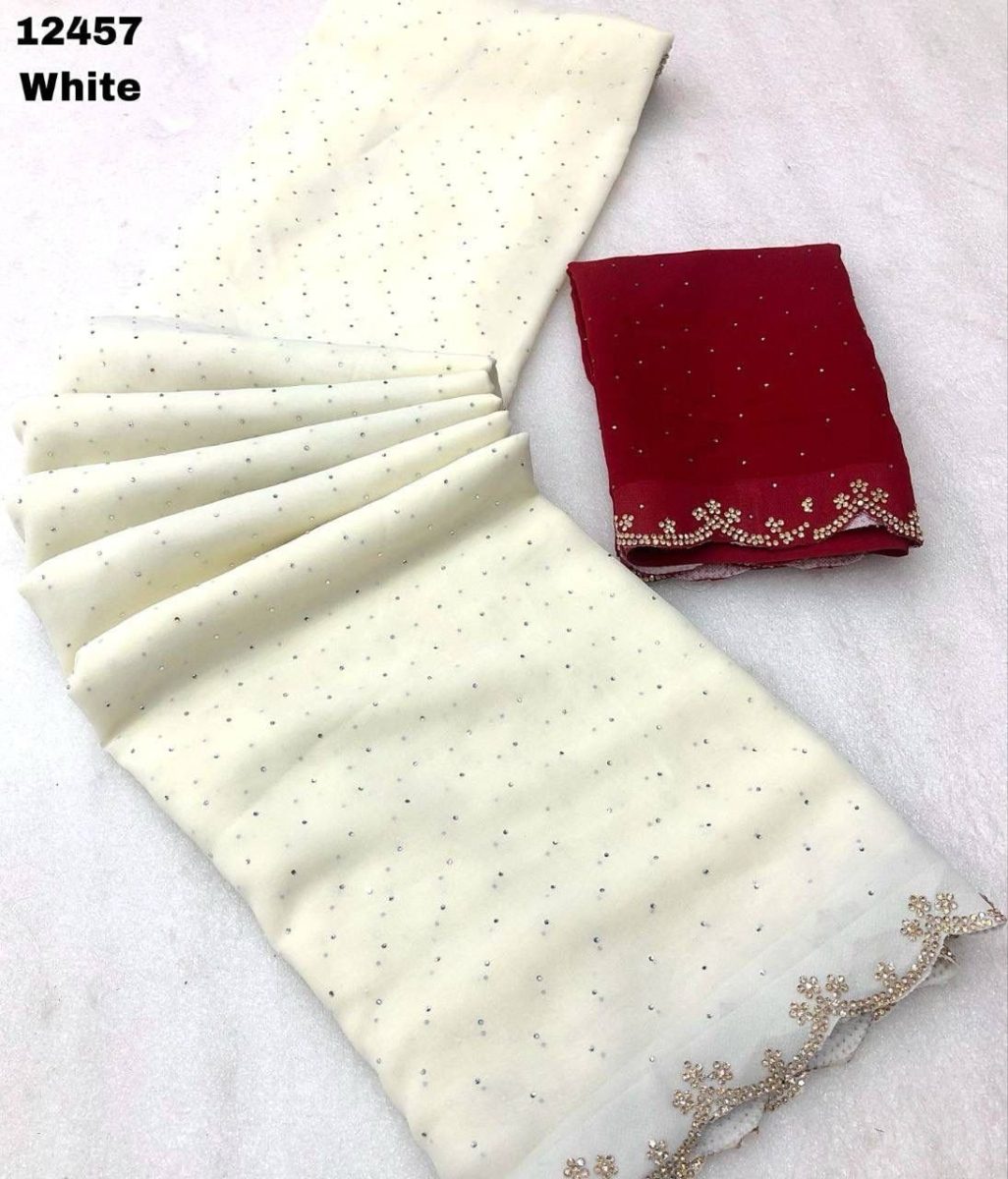 Chiffon saree