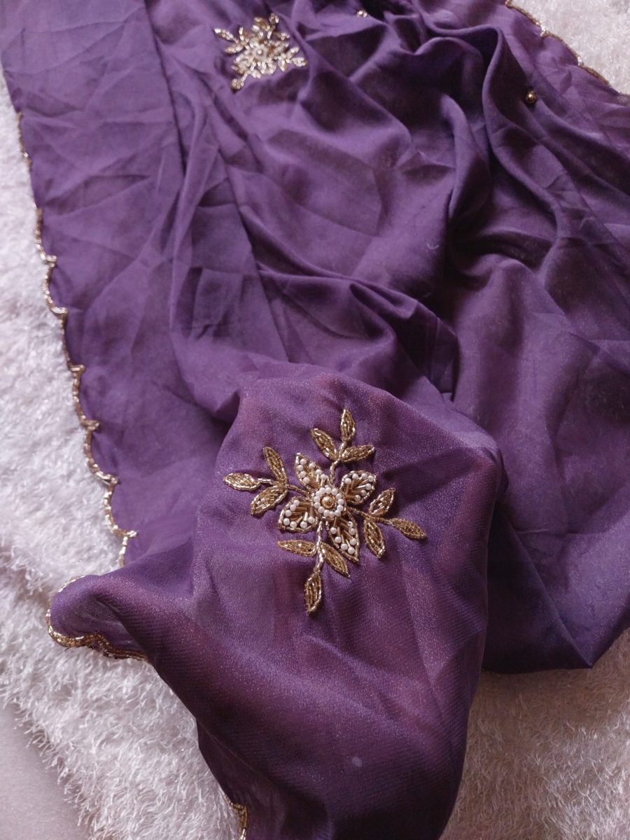 Handwork saree