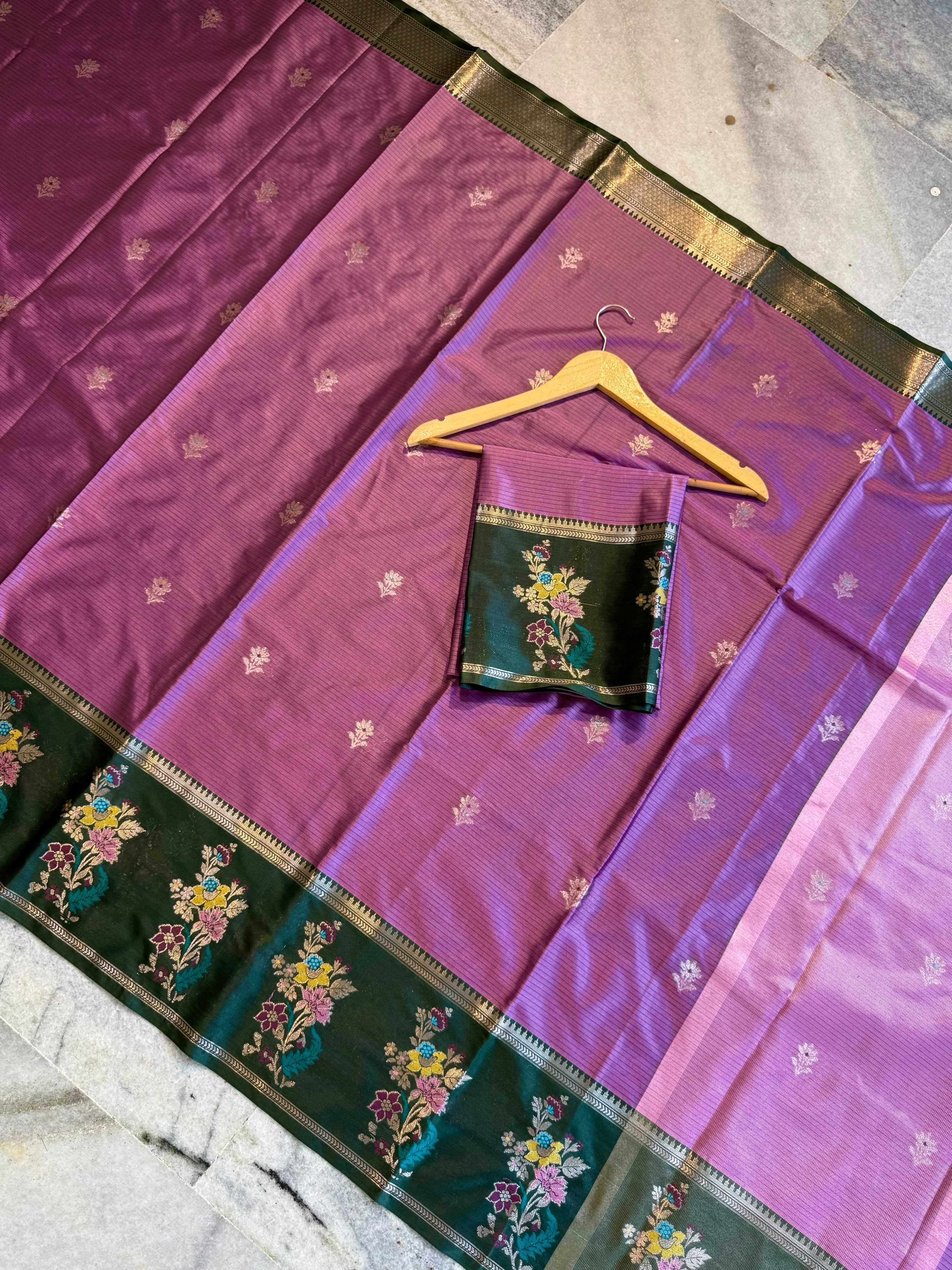 Banarasi chiniya silk saree ❤️