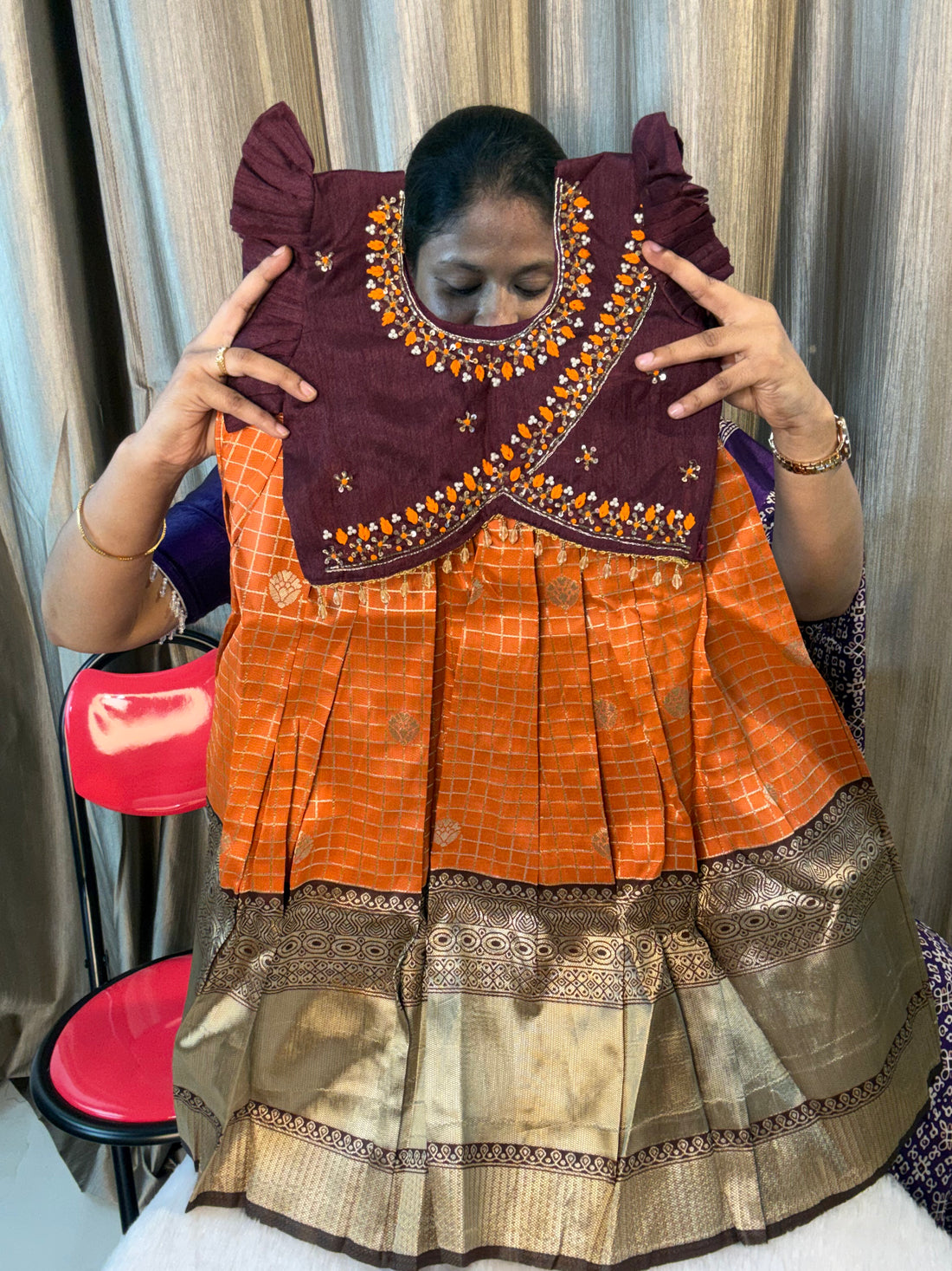 Chamanthi : Kids Lehenga