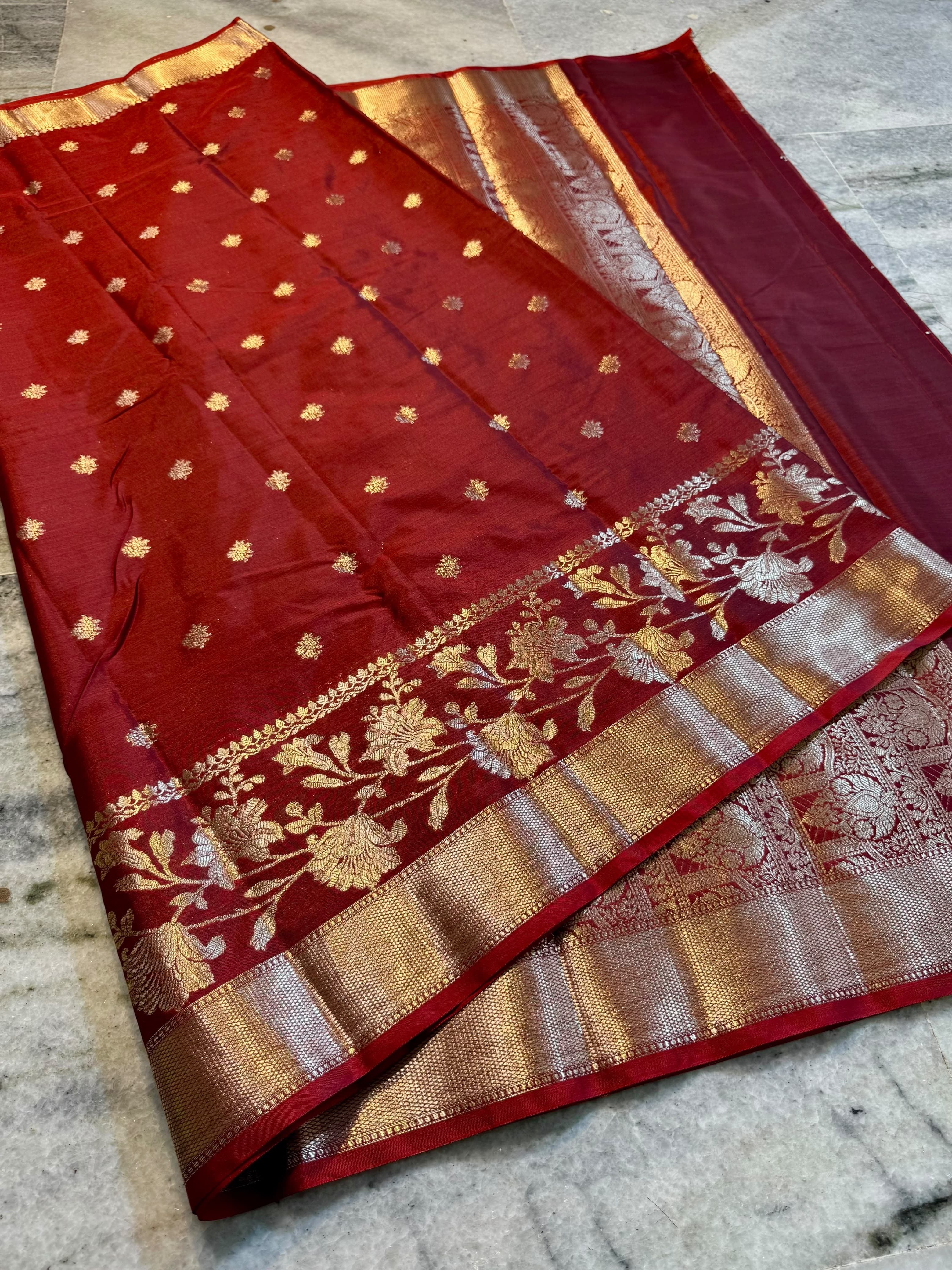 Banarasi katan silk saree