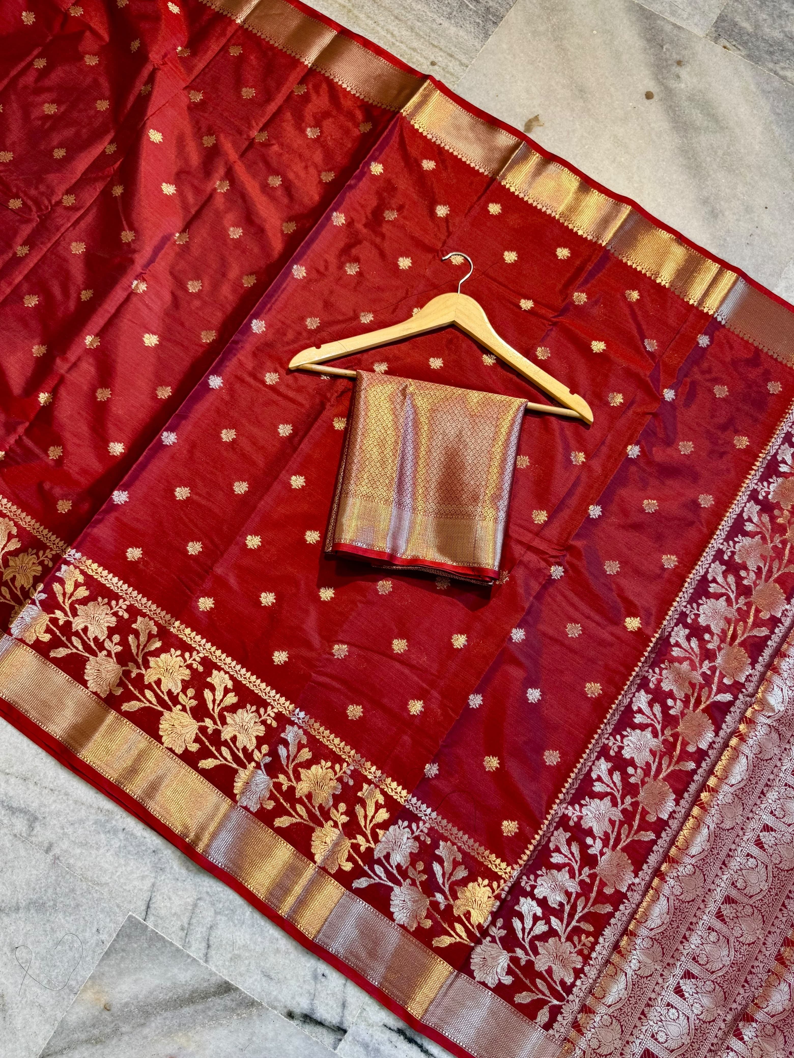 Banarasi katan silk saree