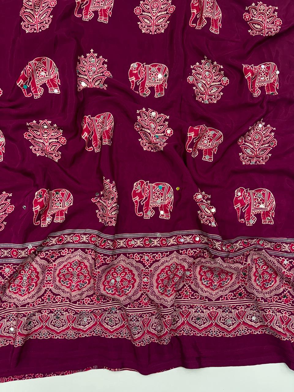 Anjana: Ajrak sarees