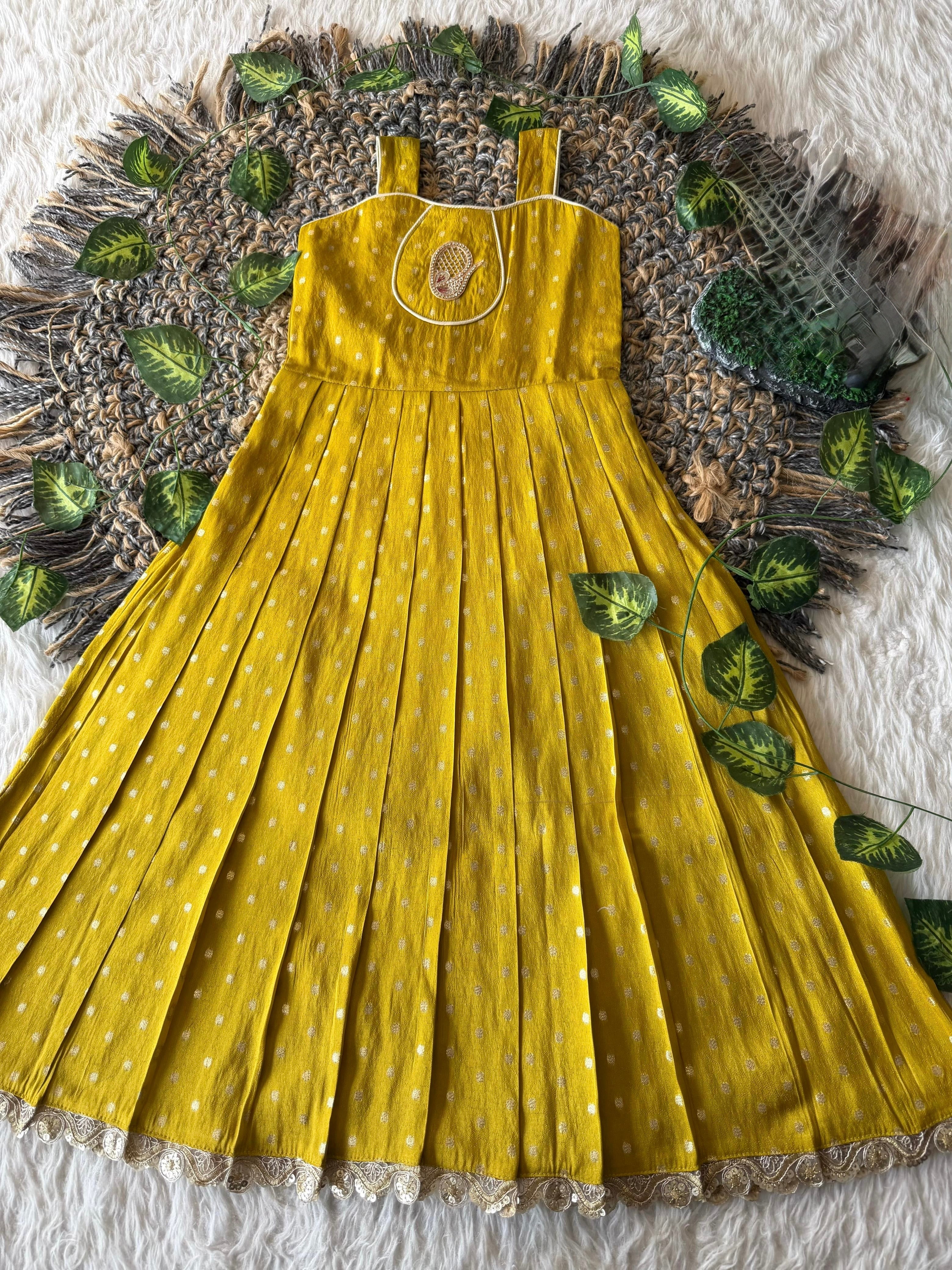 Vindhya : 2 In one frock