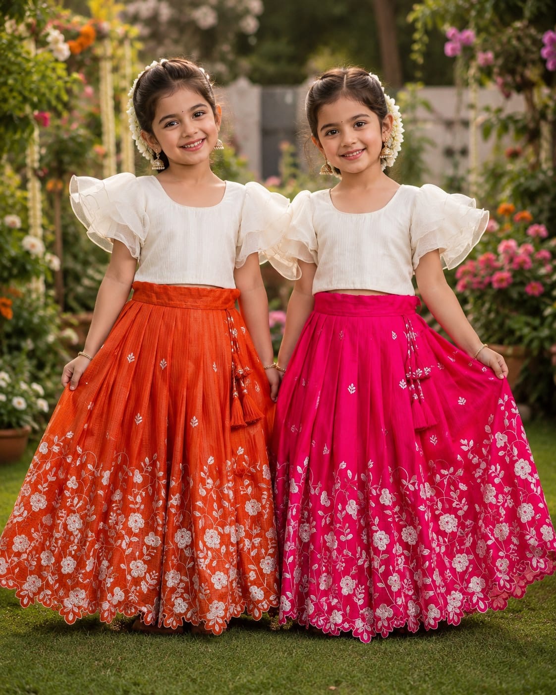 Little princess - Kota checks Lehengas
