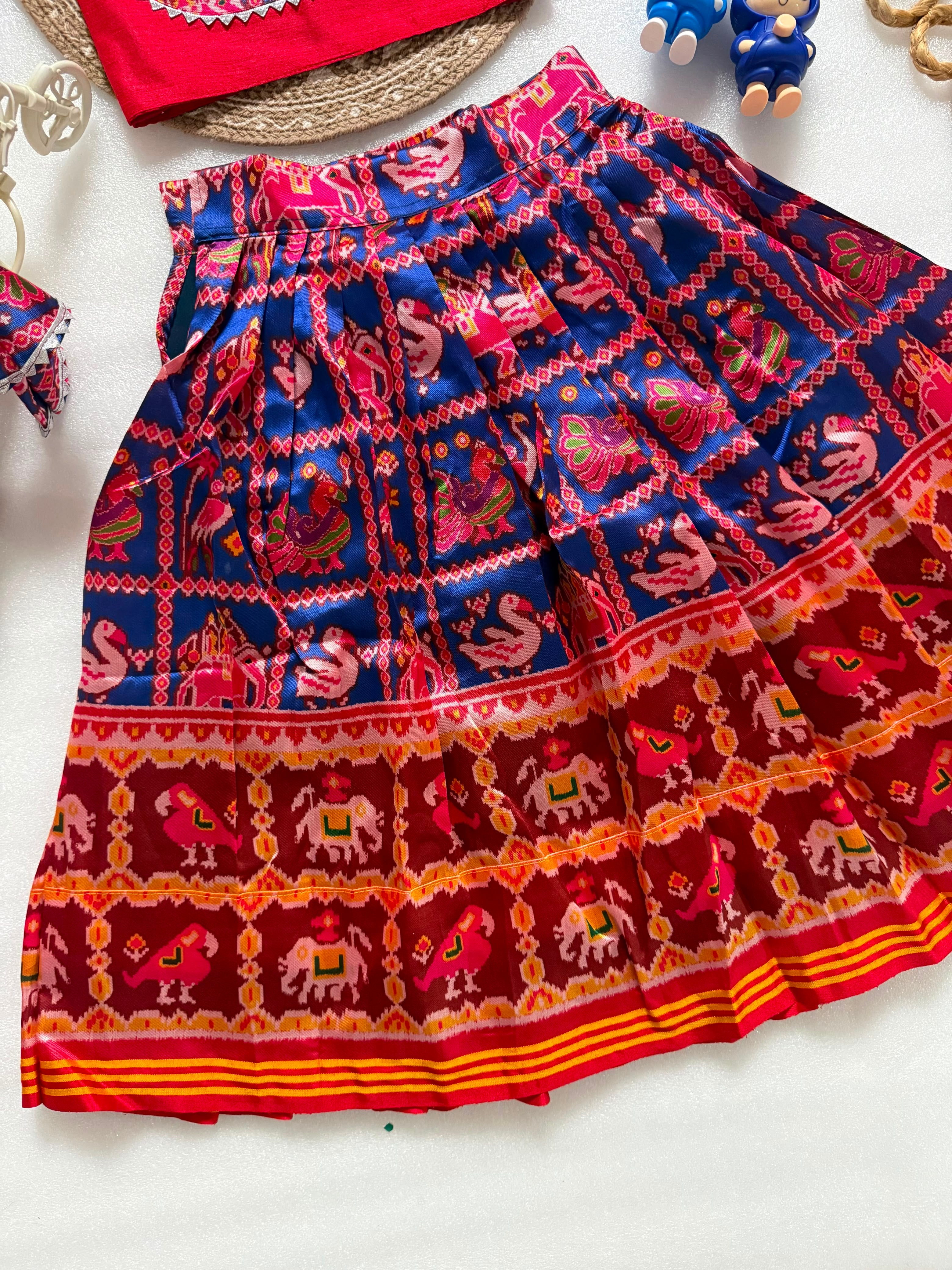 Swara : Patola kids lehengas