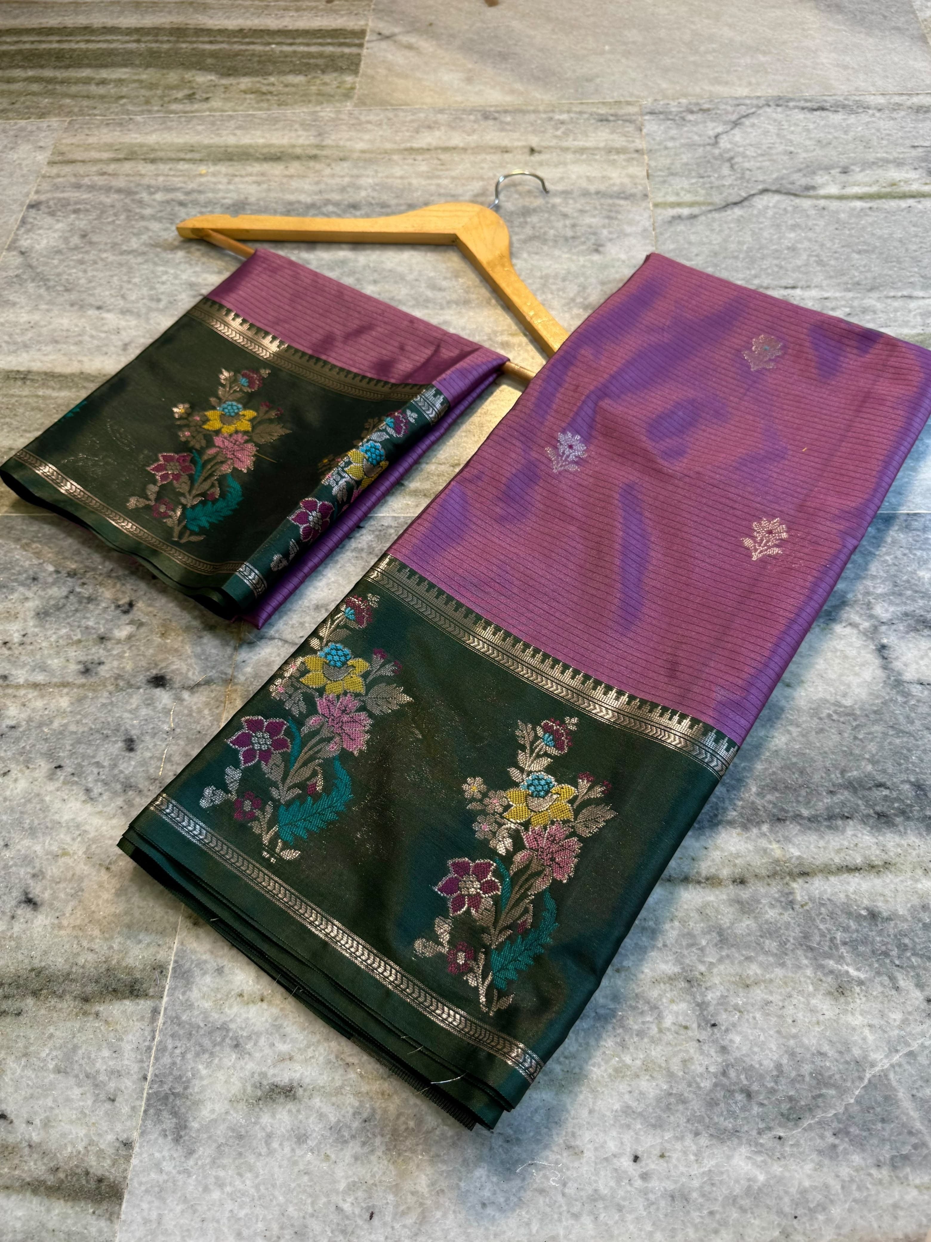 Banarasi chiniya silk saree ❤️