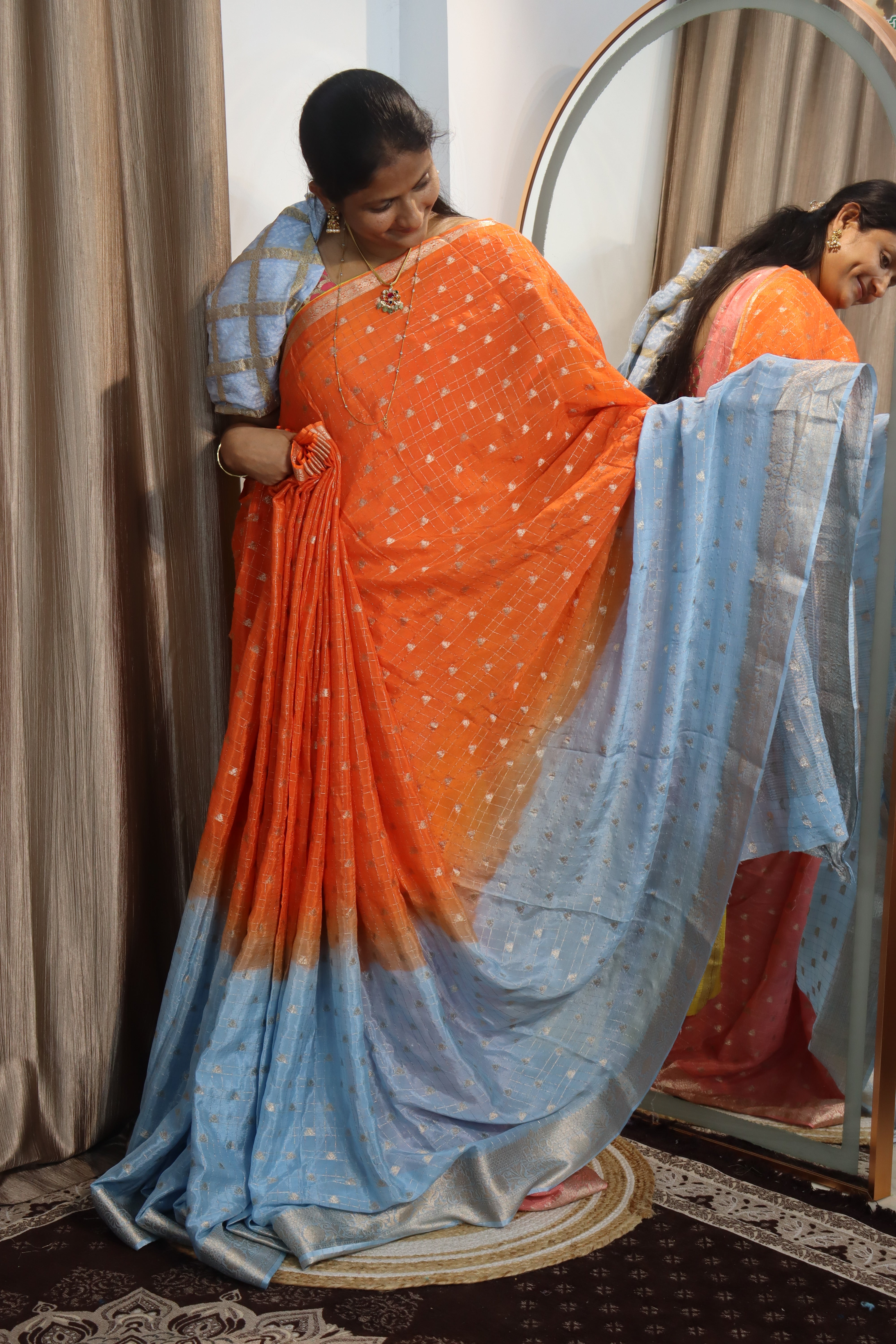 Premium Chinnon Vintage sarees