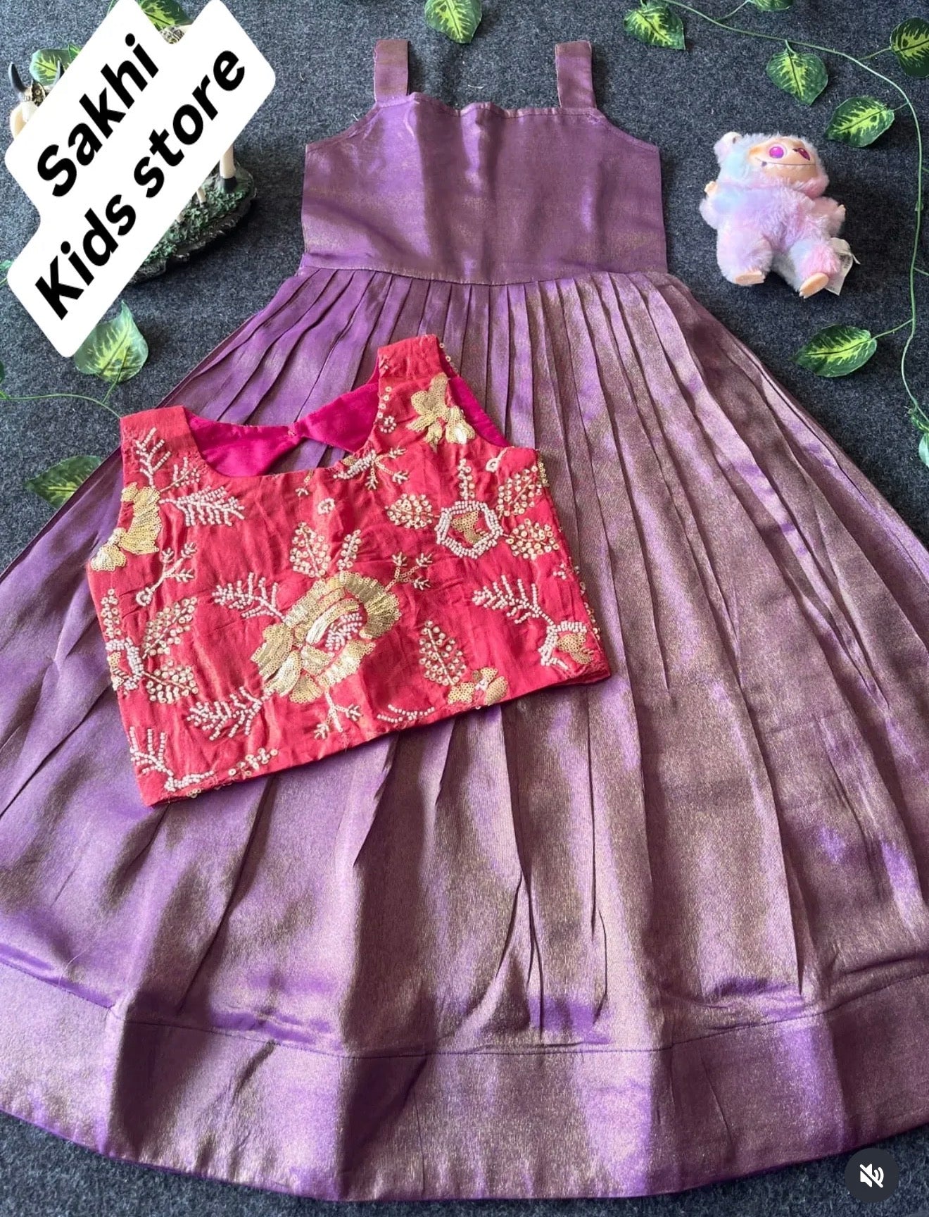 Shiny : 2 in one Frocks in designer wear