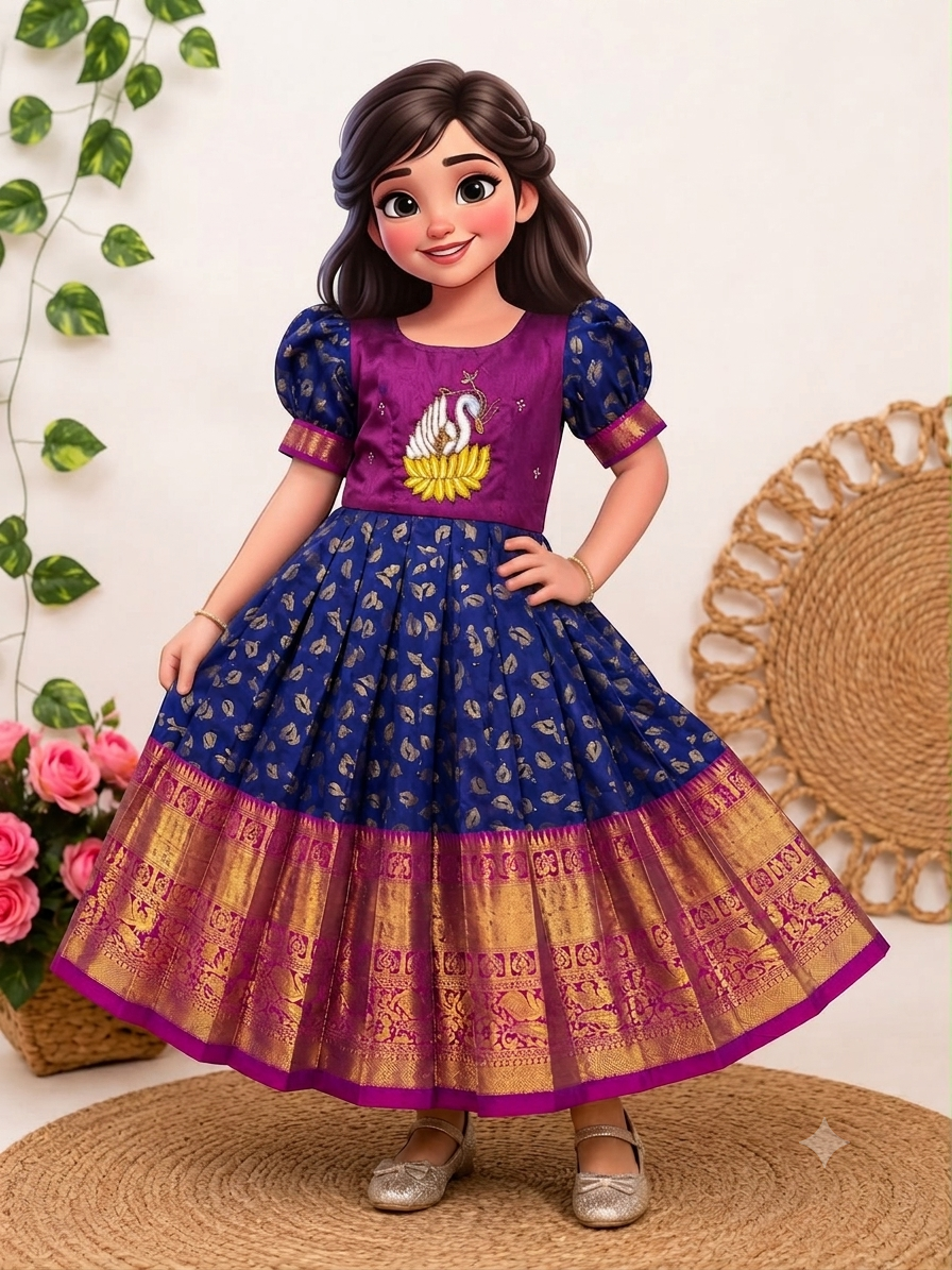 Praveena - Pattu frocks