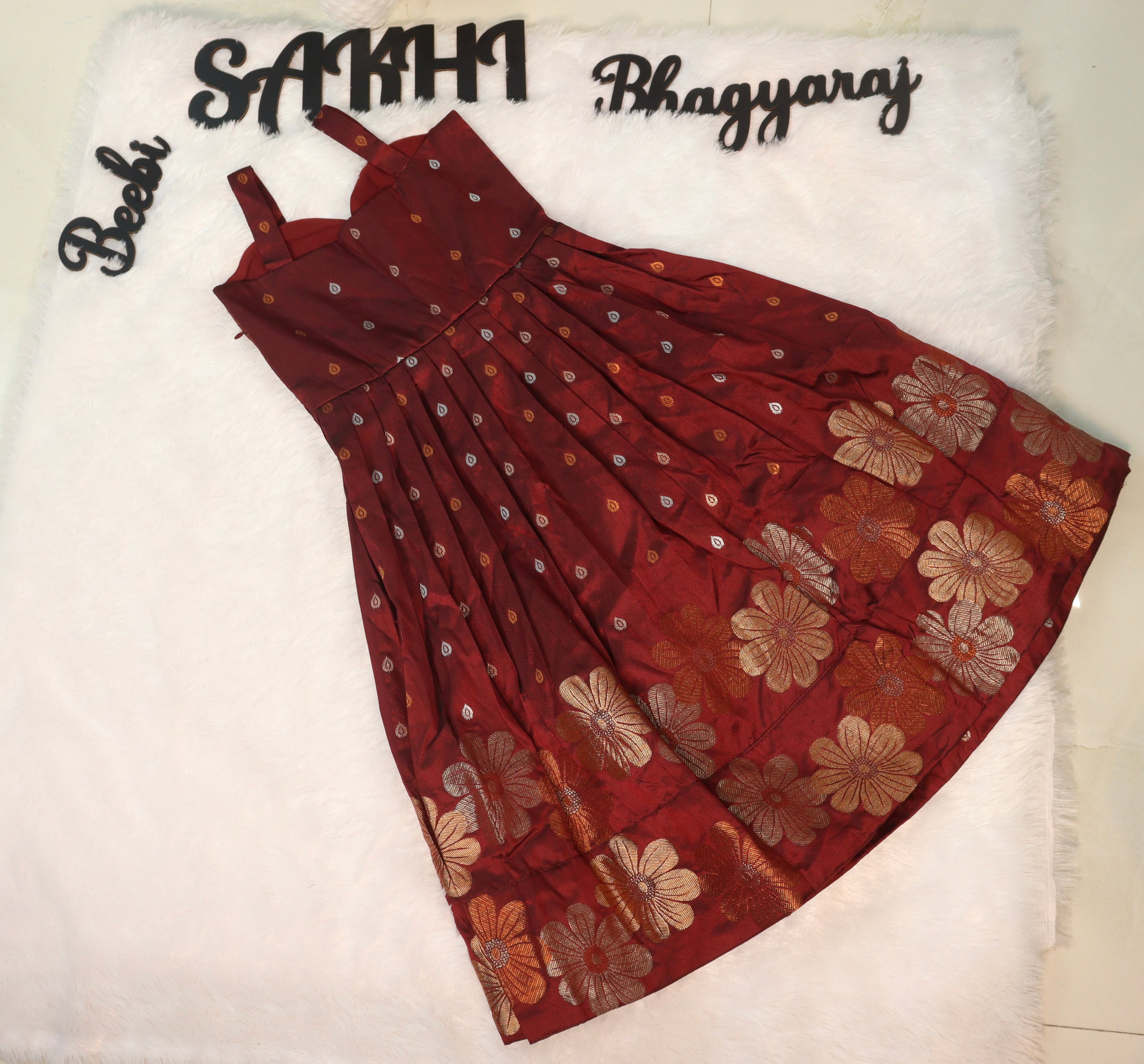 Dolly: Kids Pattu frock