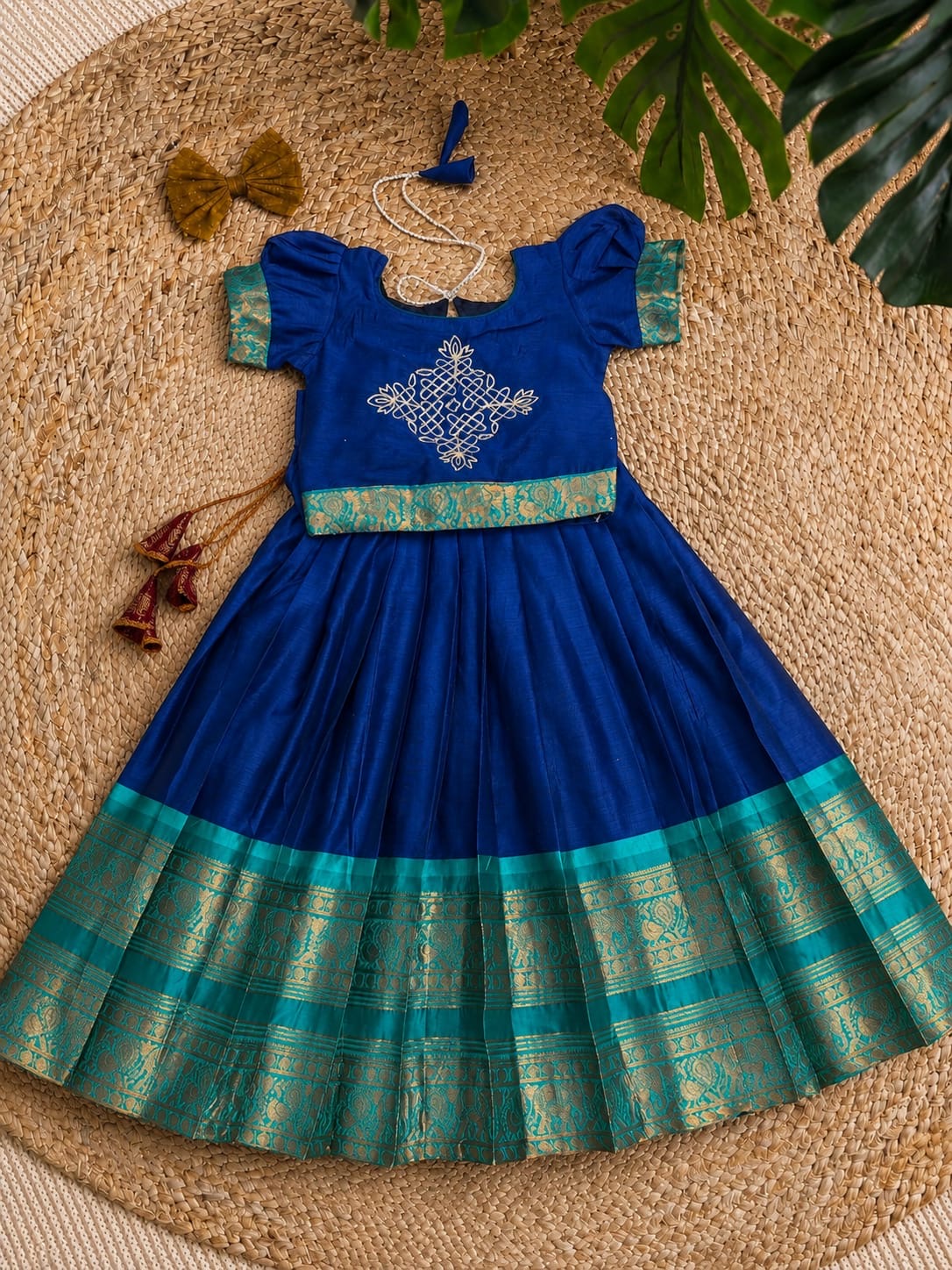 Kundanapu Bomma kids Lehenga