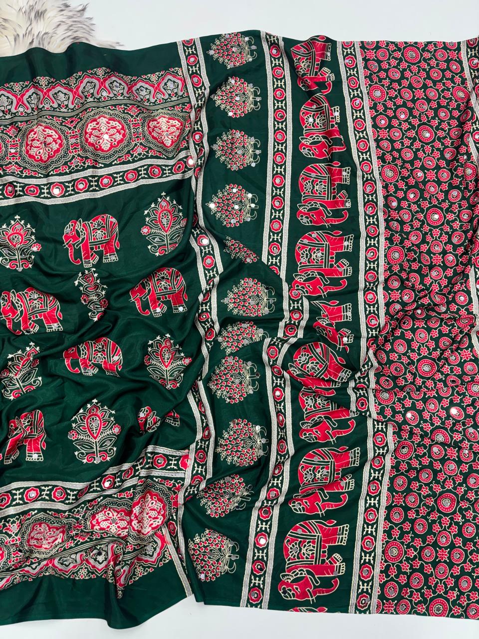 Anjana: Ajrak sarees