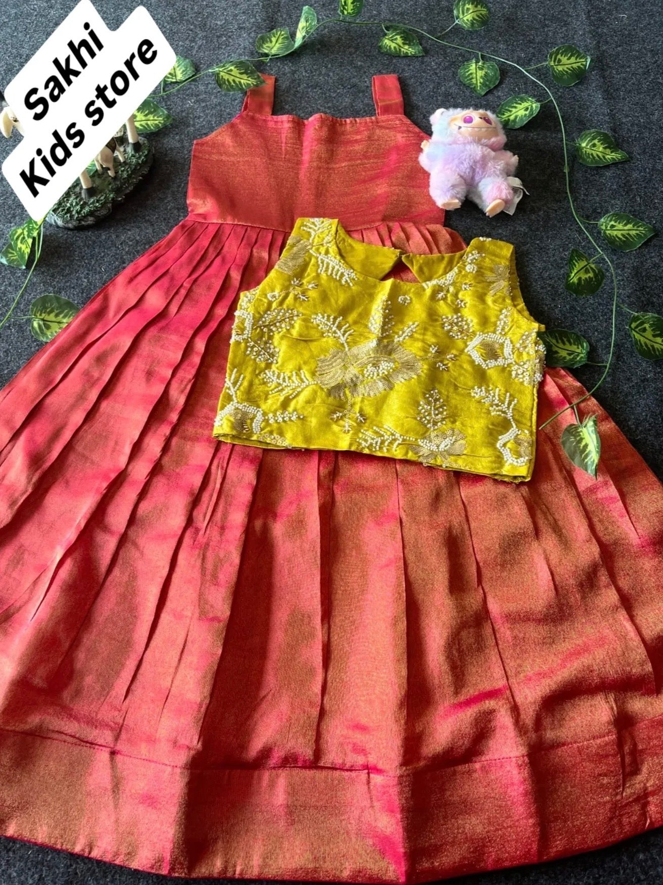 Shiny : 2 in one Frocks in designer wear