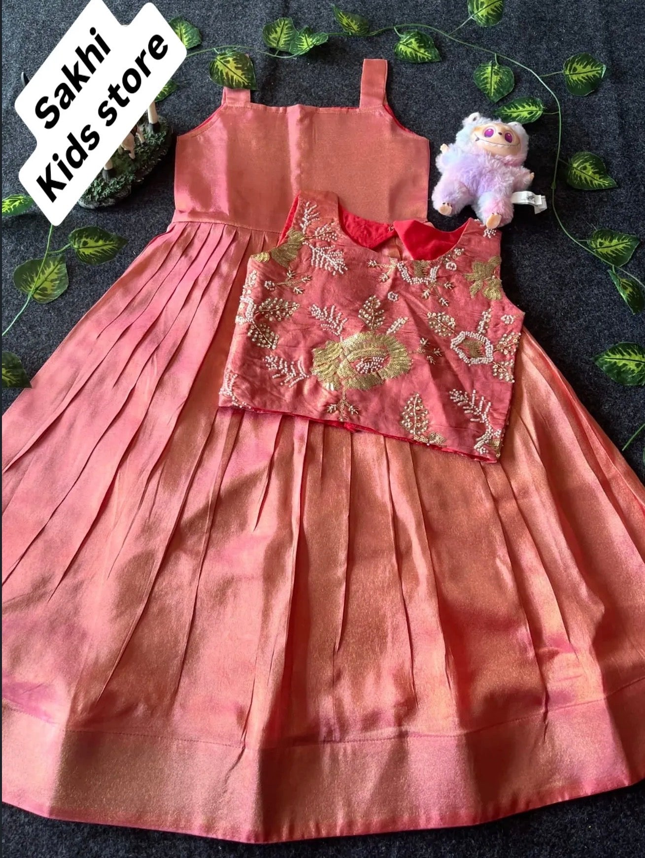 Shiny : 2 in one Frocks in designer wear
