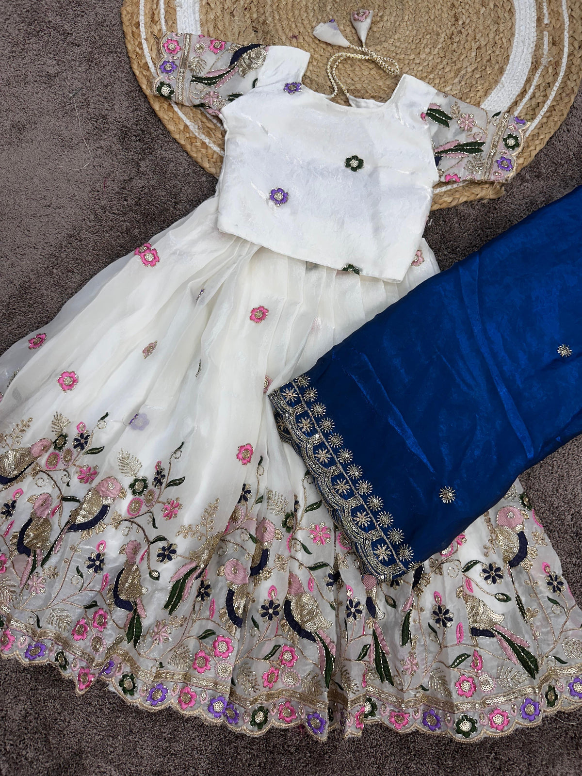Sahara kids designer Lehengas