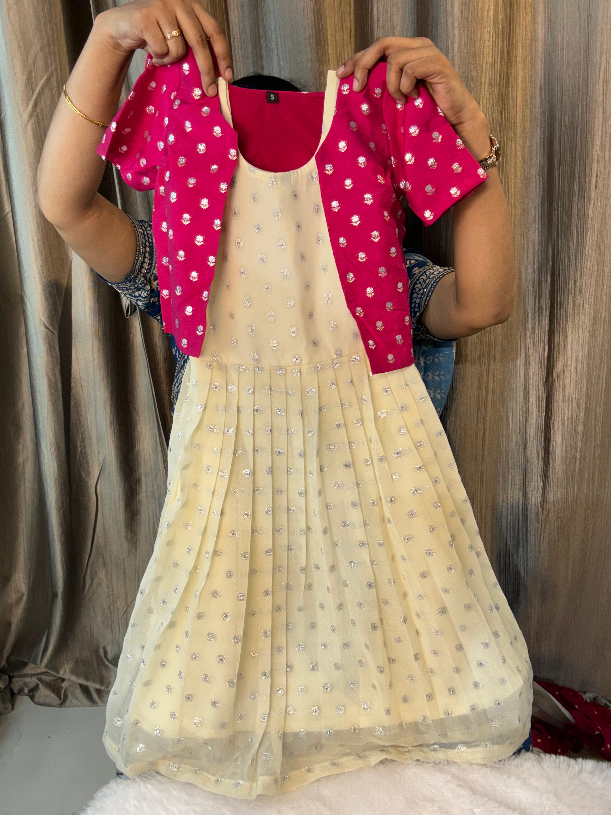 Saha : 2 In one frock for kids
