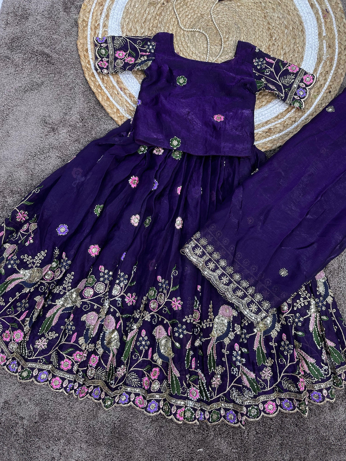 Sahara kids designer Lehengas