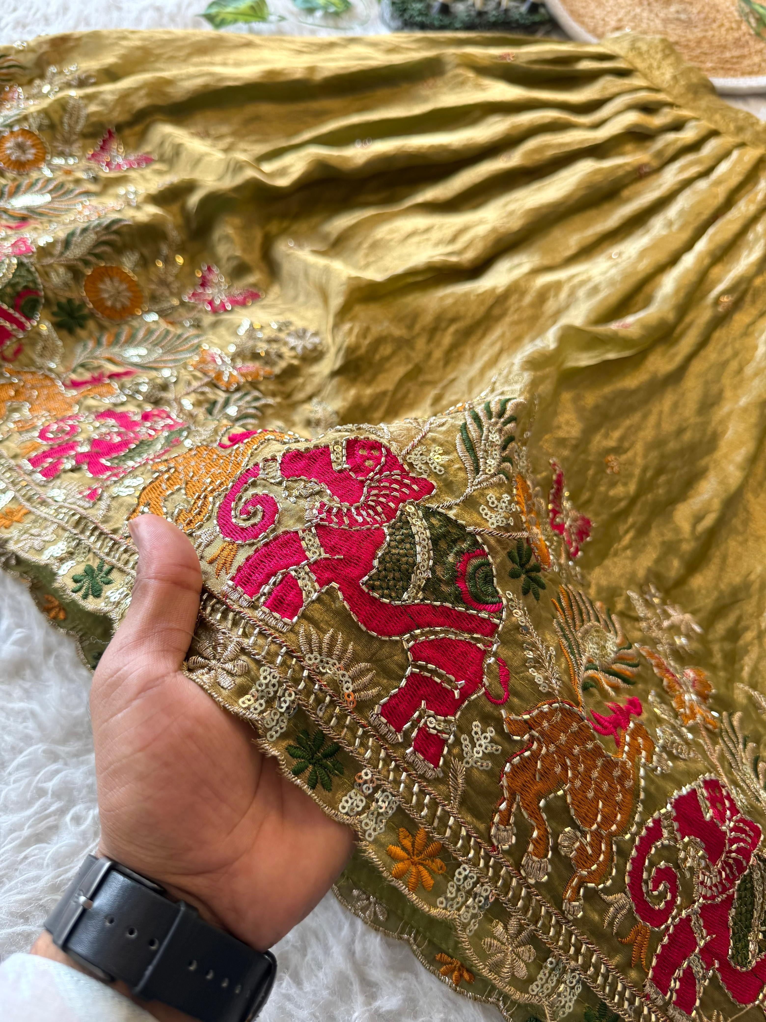 Adira : kids designer Lehenga