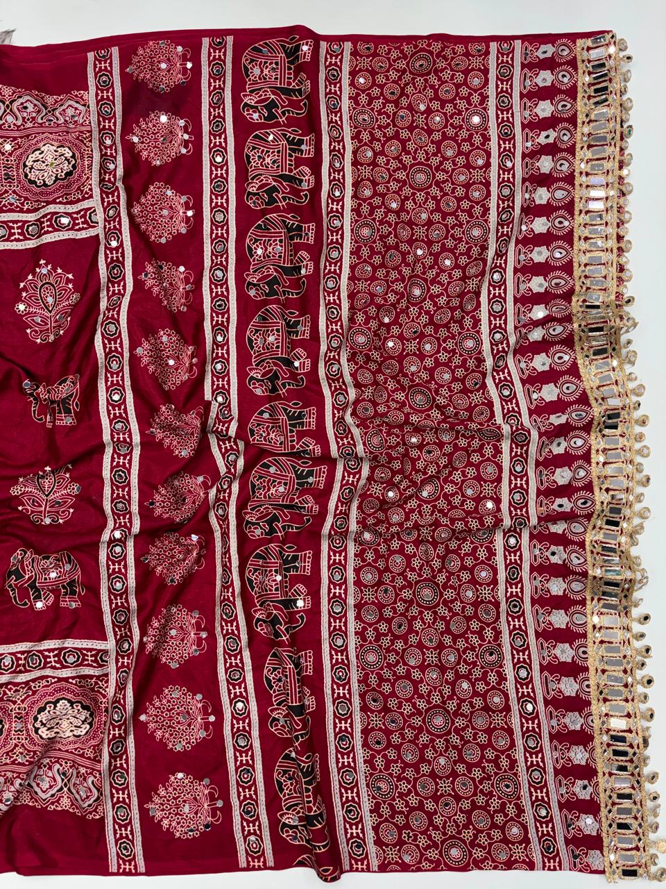 Anjana: Ajrak sarees