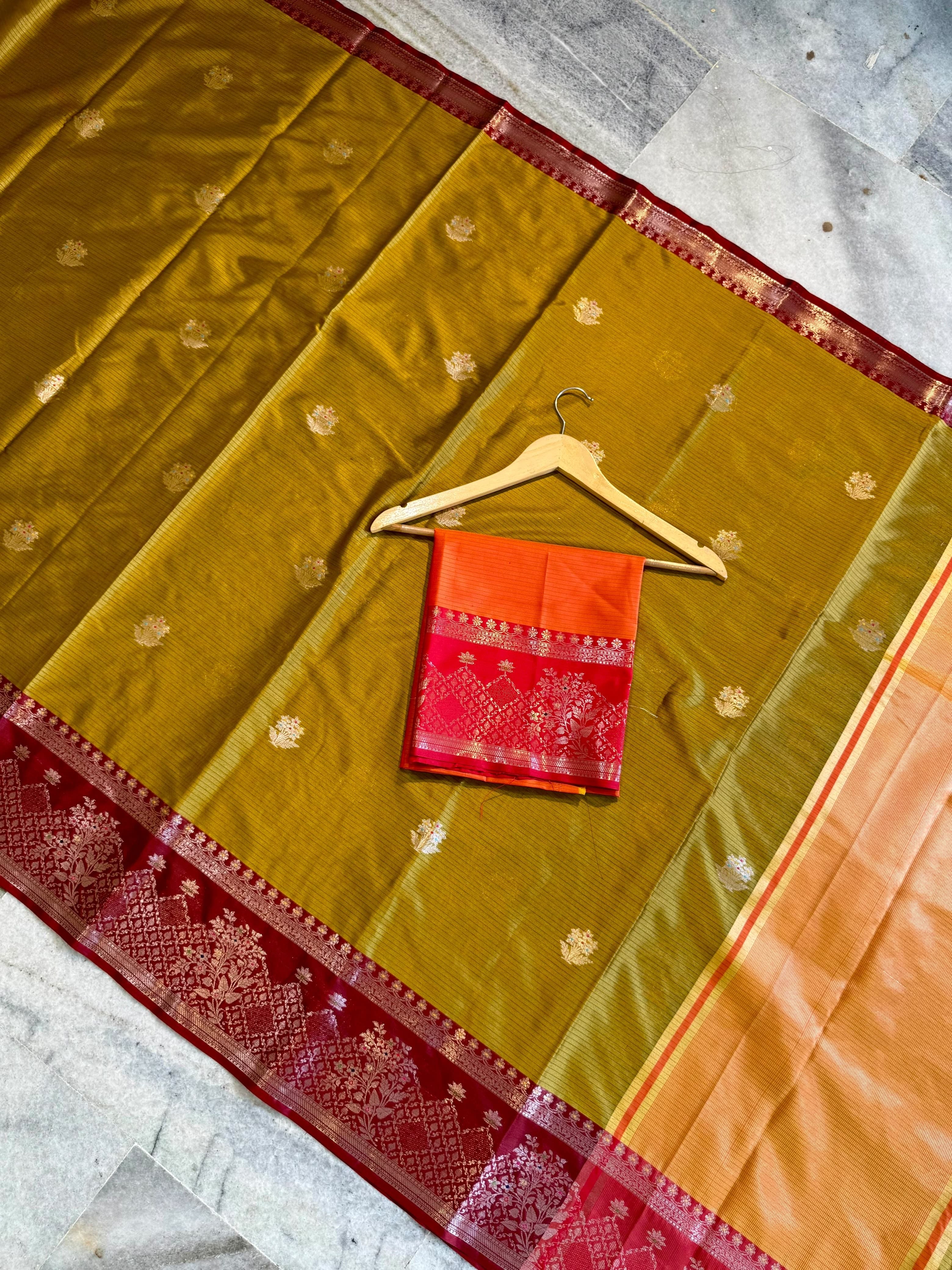 Banarasi chiniya silk saree