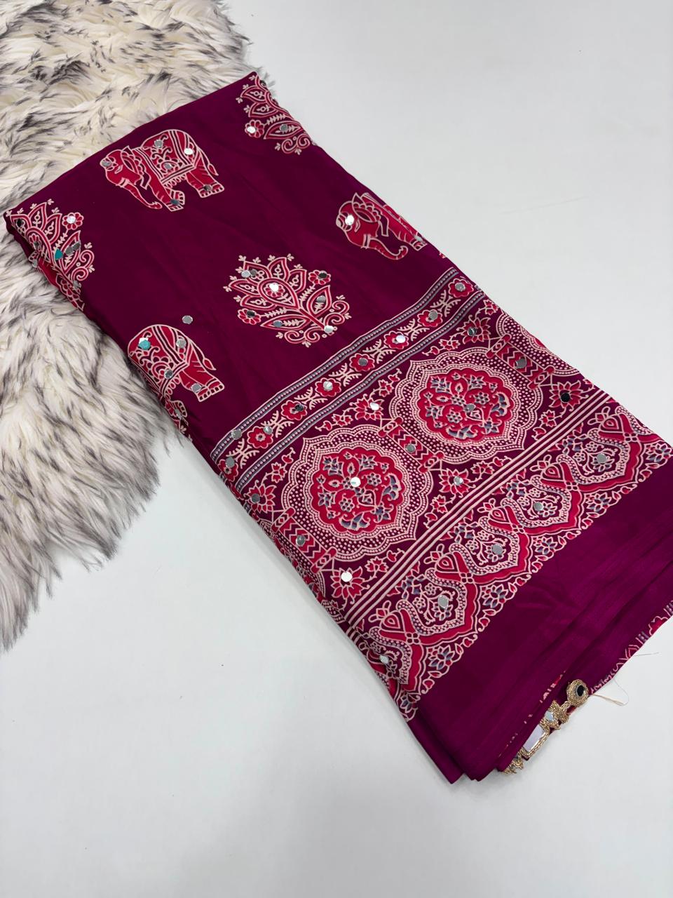 Anjana: Ajrak sarees