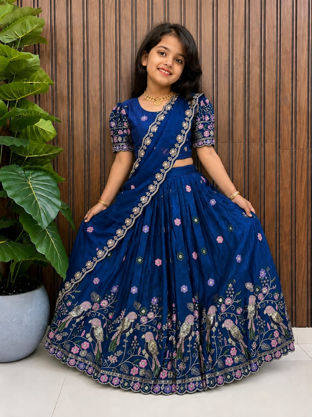 Sahara kids designer Lehengas