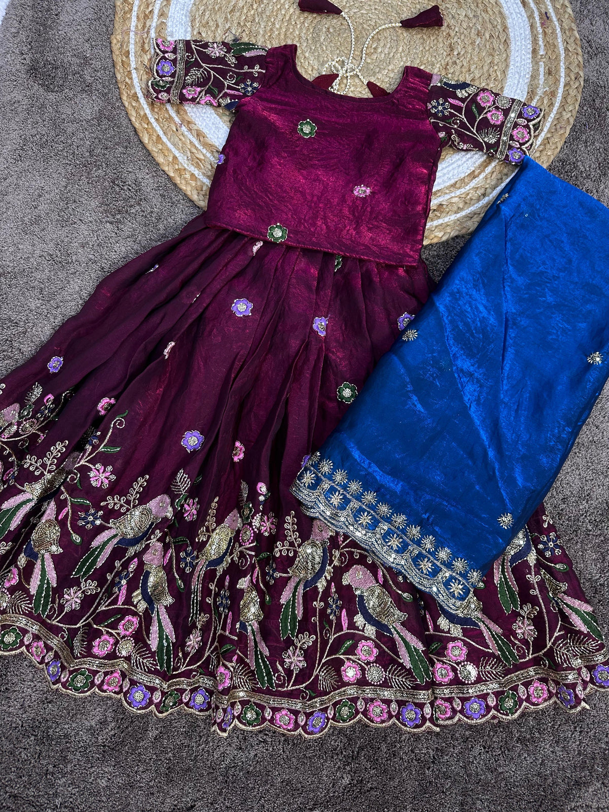 Sahara kids designer Lehengas