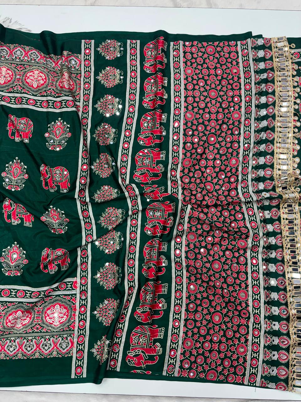 Anjana: Ajrak sarees