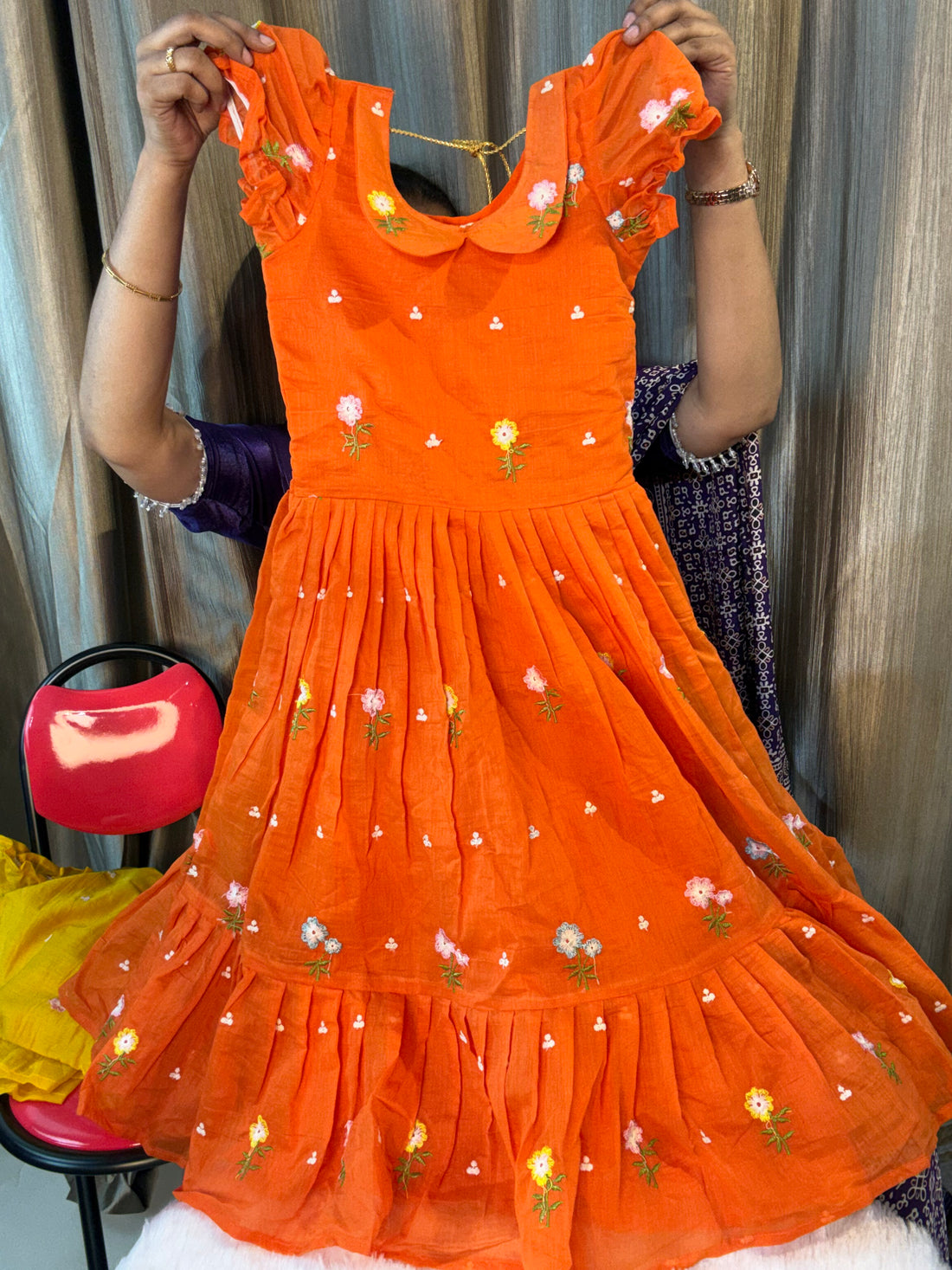 “Ria” Mul chandheri Frocks