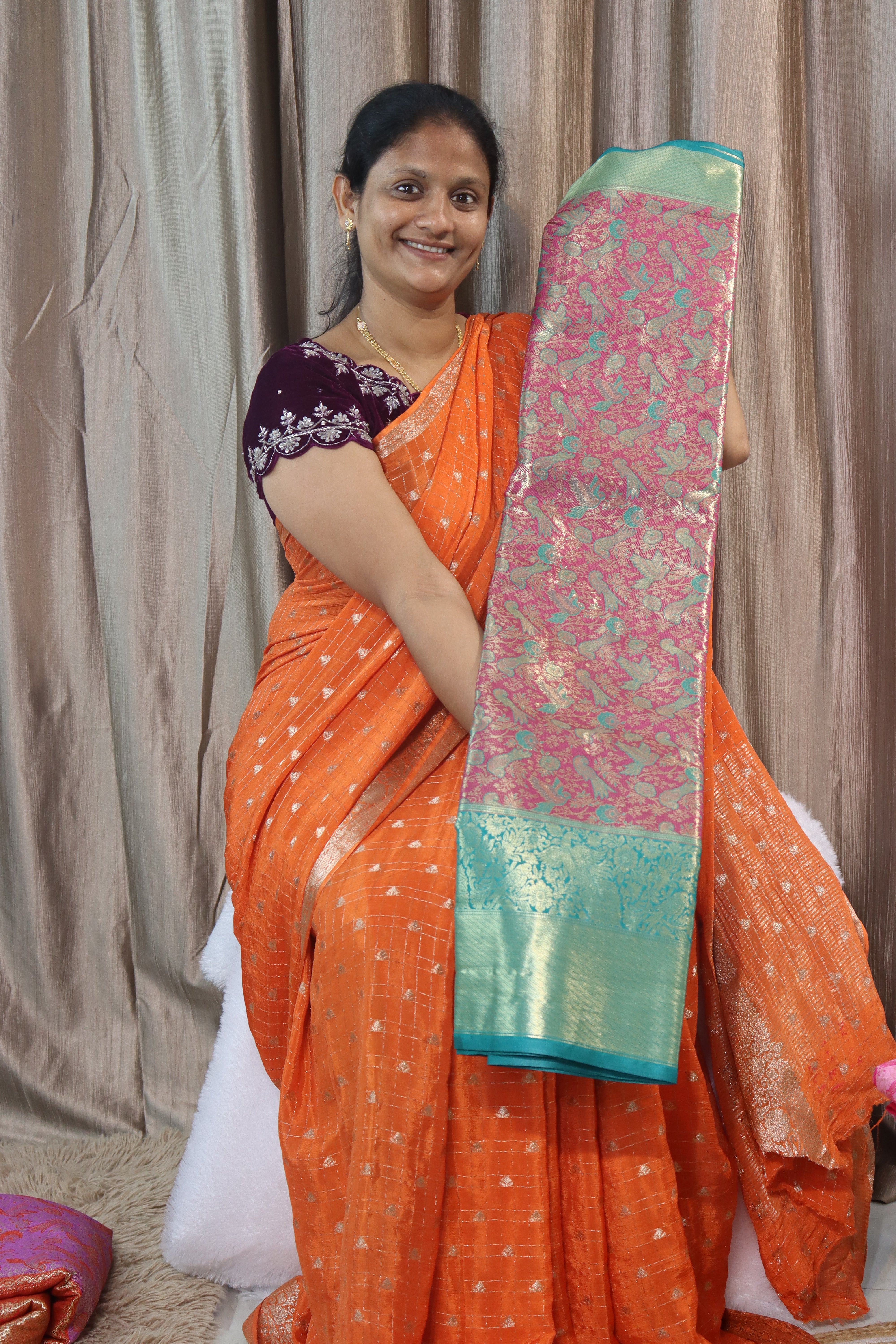 Kaveri : Semi Pattu sarees