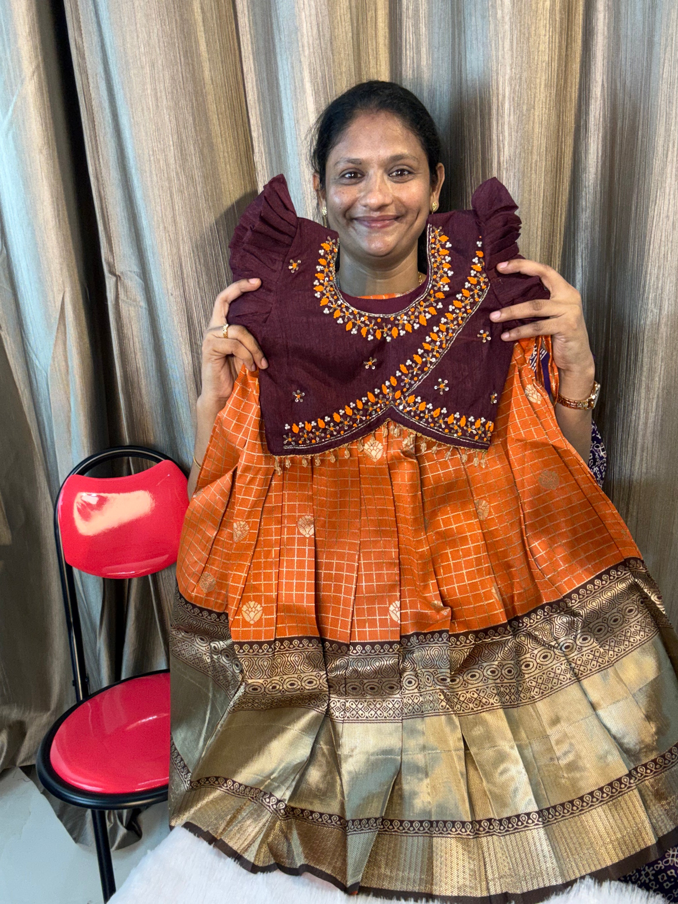 Chamanthi : Kids Lehenga