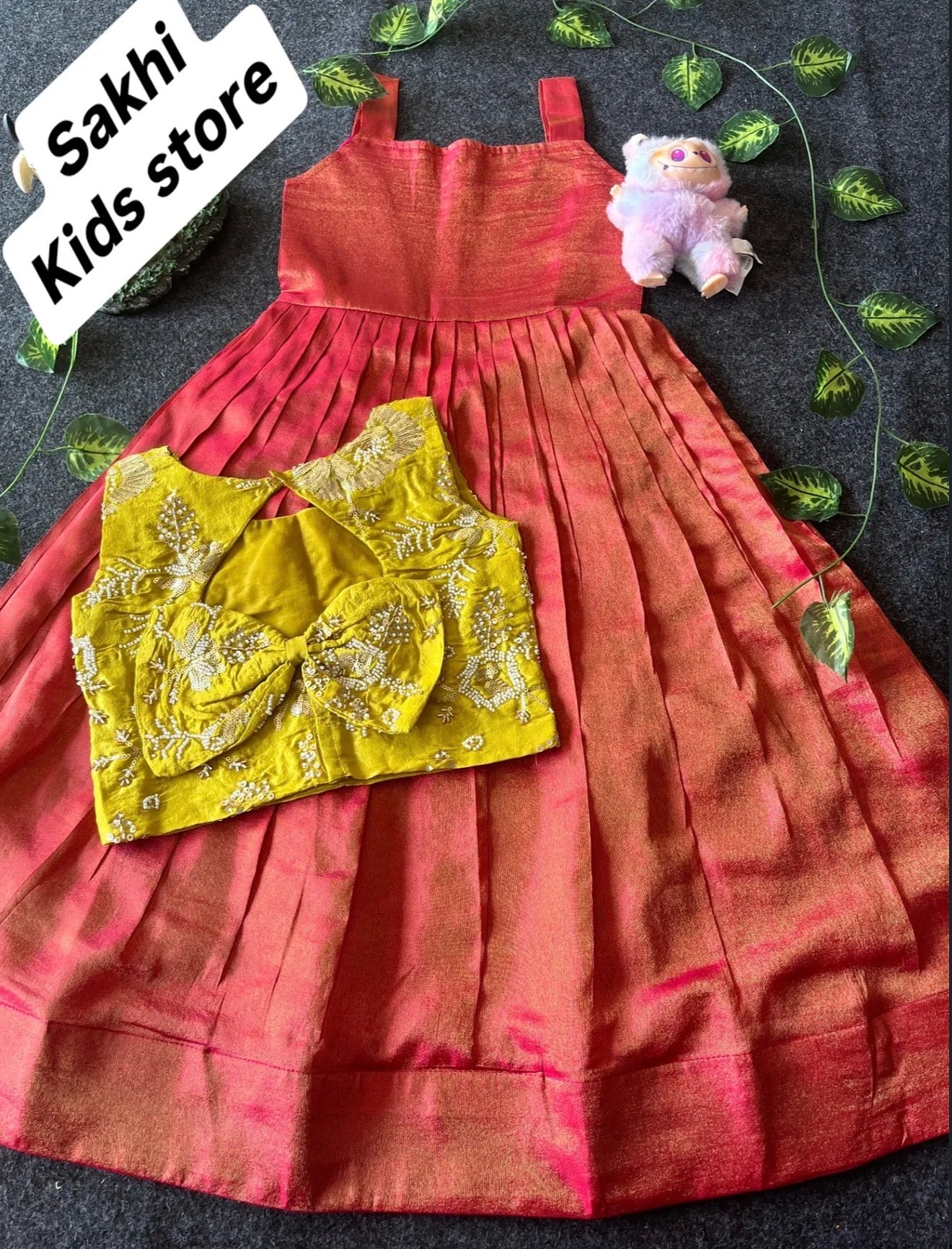 Shiny : 2 in one Frocks in designer wear
