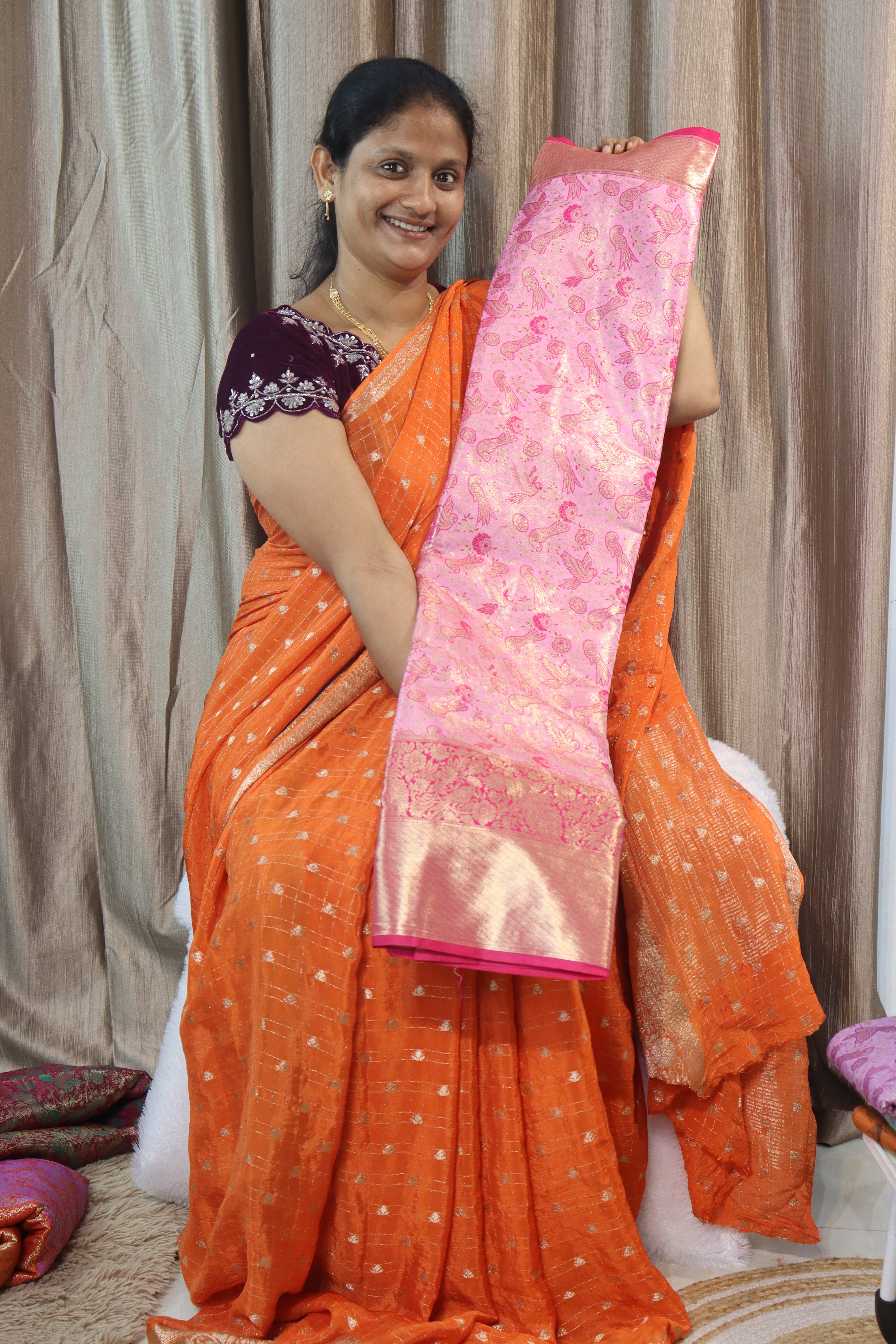 Kaveri : Semi Pattu sarees