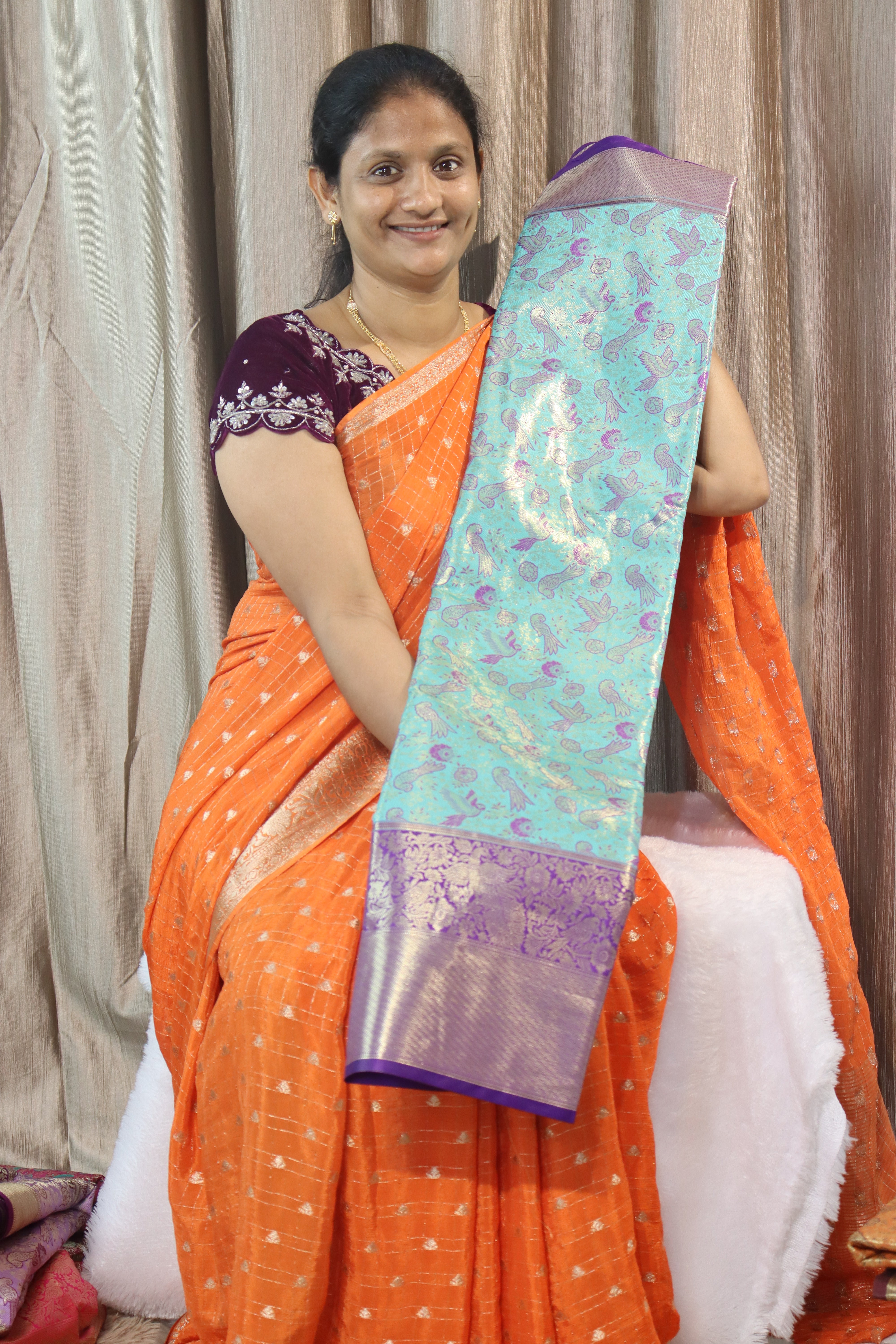 Kaveri : Semi Pattu sarees
