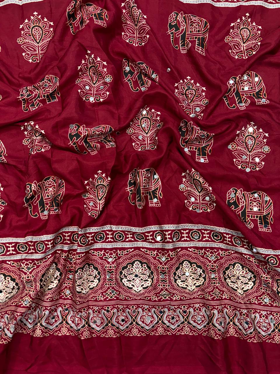 Anjana: Ajrak sarees