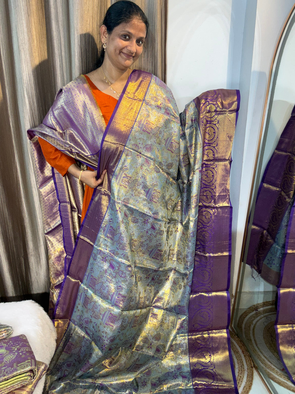 Semi Silk Sarees