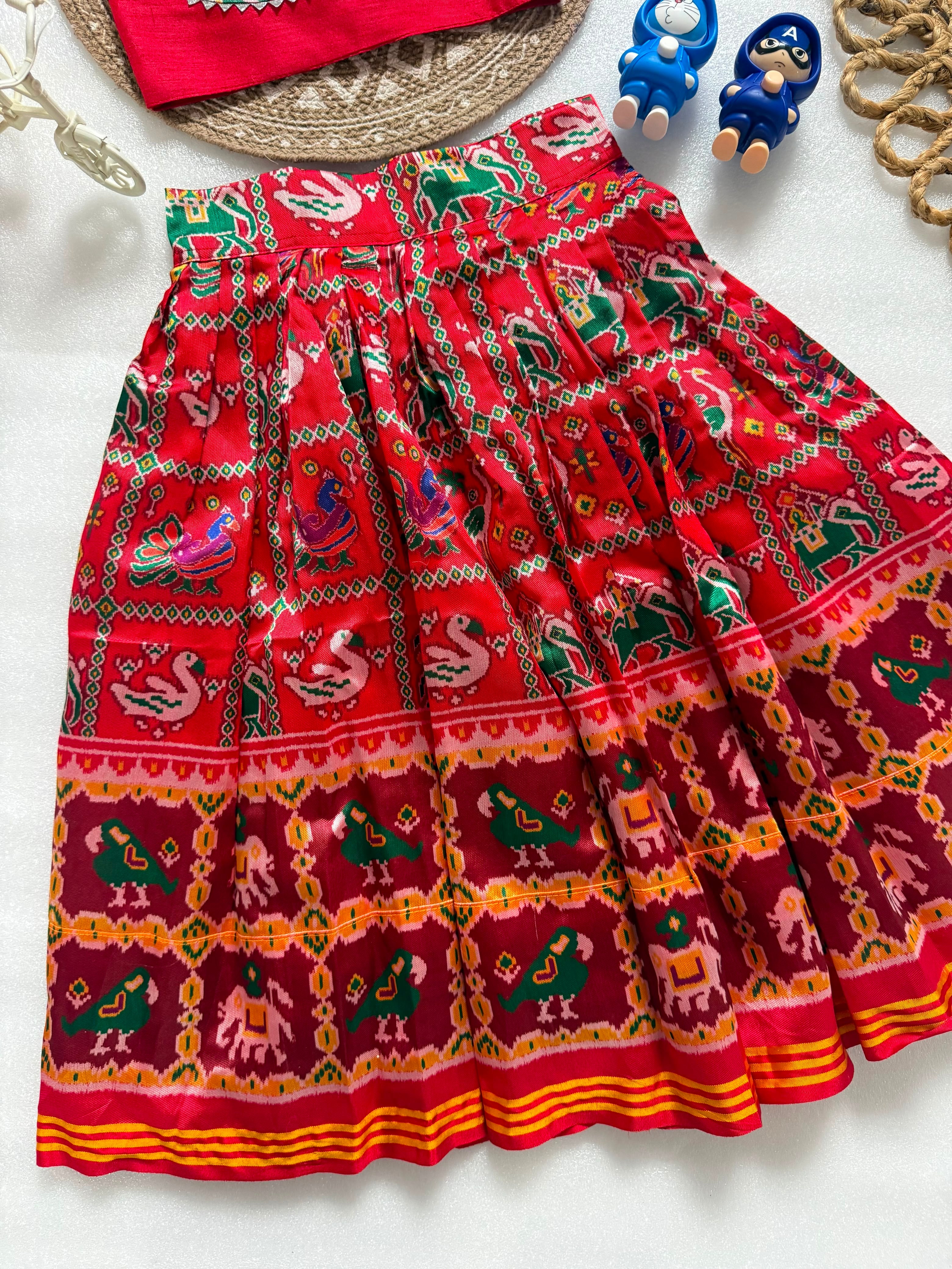 Swara : Patola kids lehengas