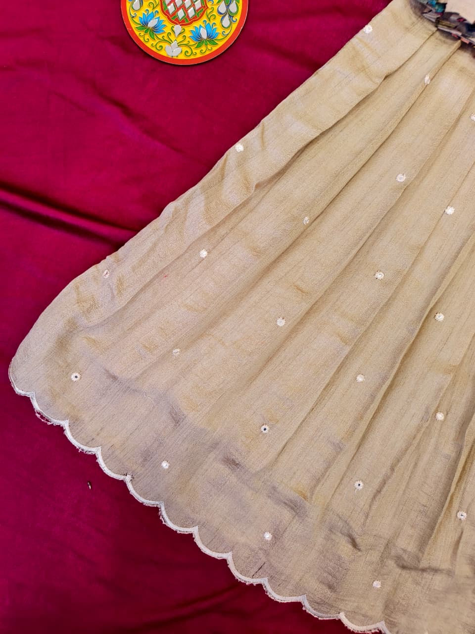 Kalamkari Lehengas for kids