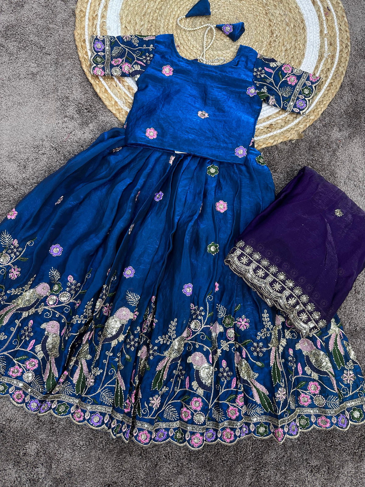 Sahara kids designer Lehengas