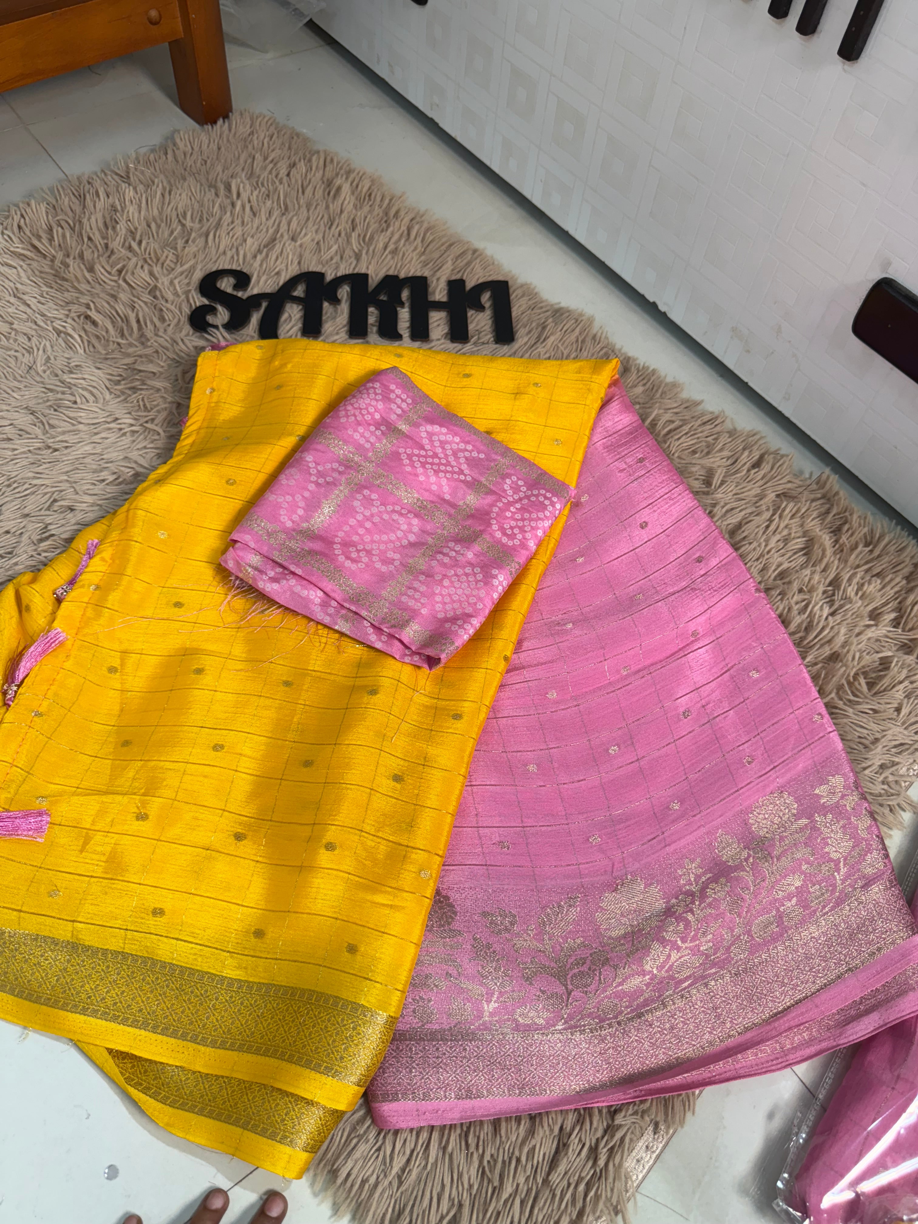 Sarayu : soft Chinnon silk in budget