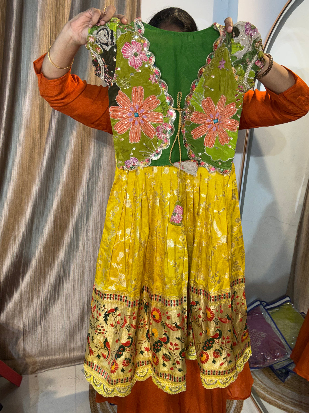 Chilakamma Frocks : 2 in one