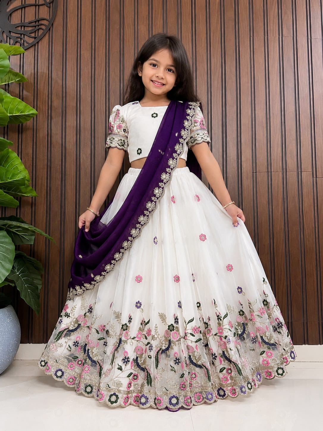 Sahara kids designer Lehengas