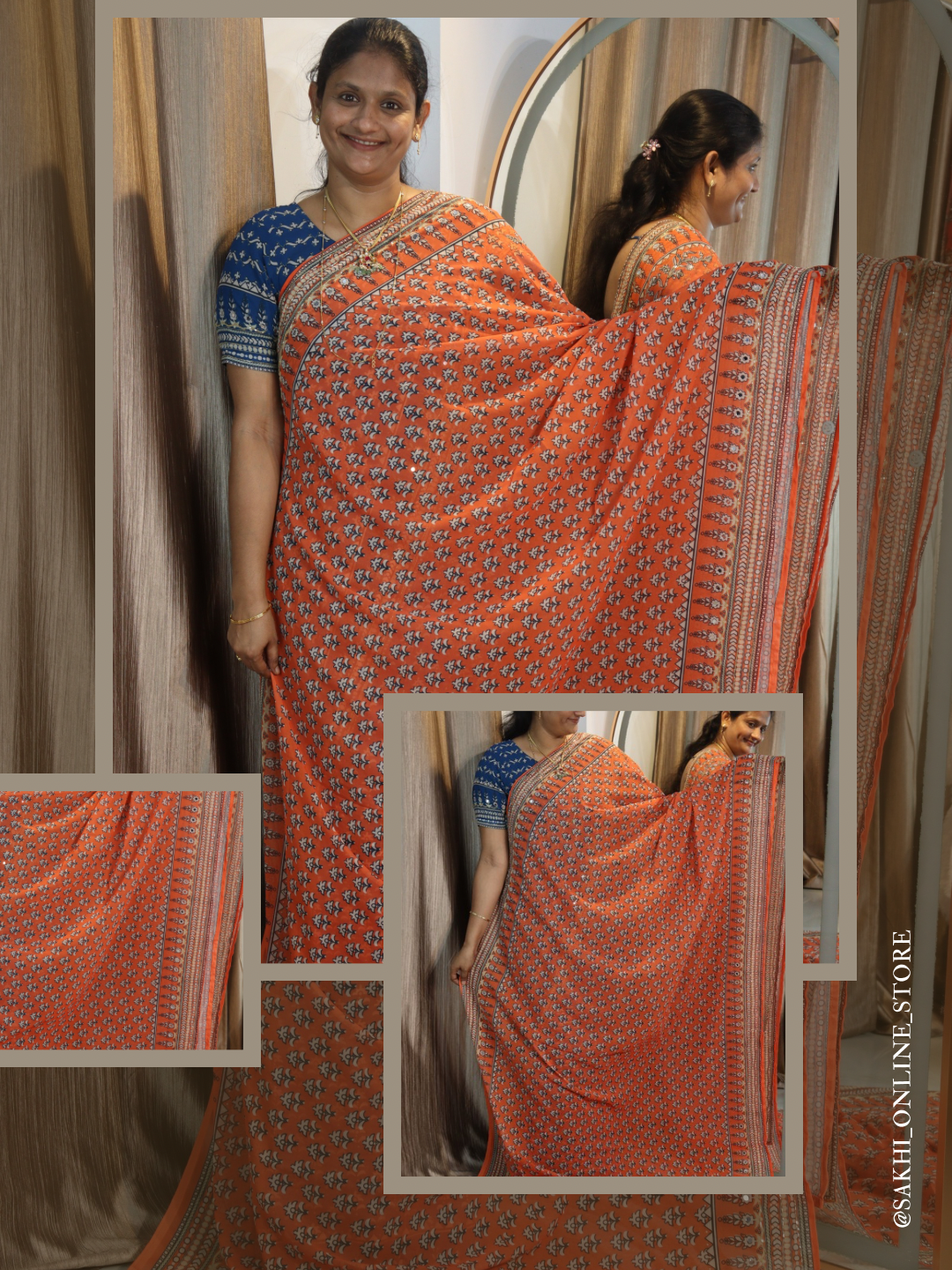 Kareena Katrina  : Inspired Designer Saree