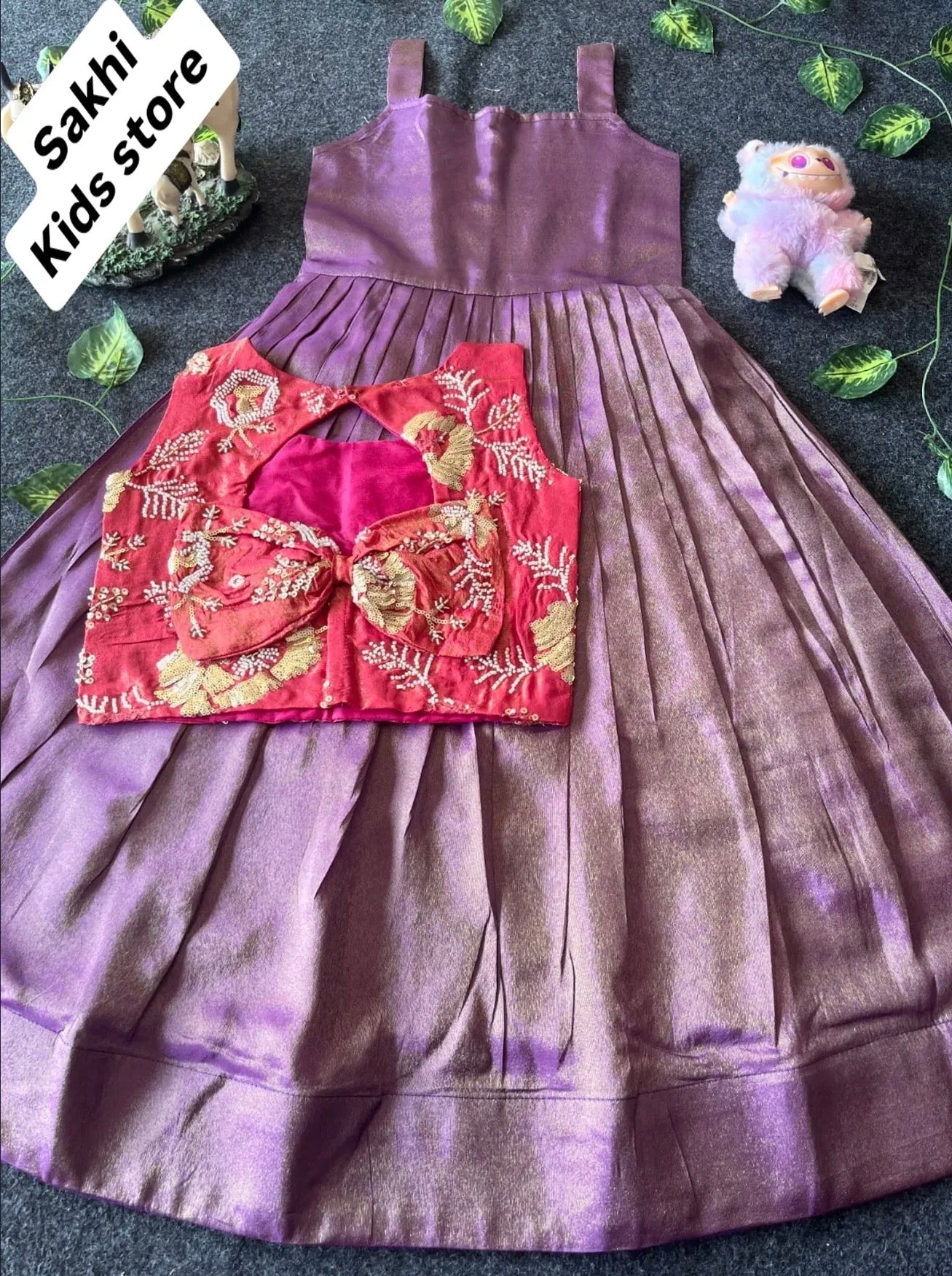 Shiny : 2 in one Frocks in designer wear