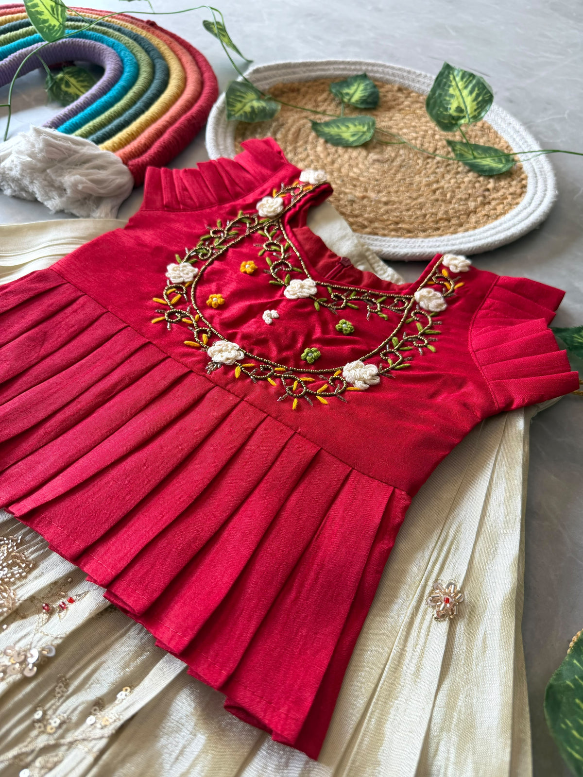 Ohani : Kids Lehenga Handworked