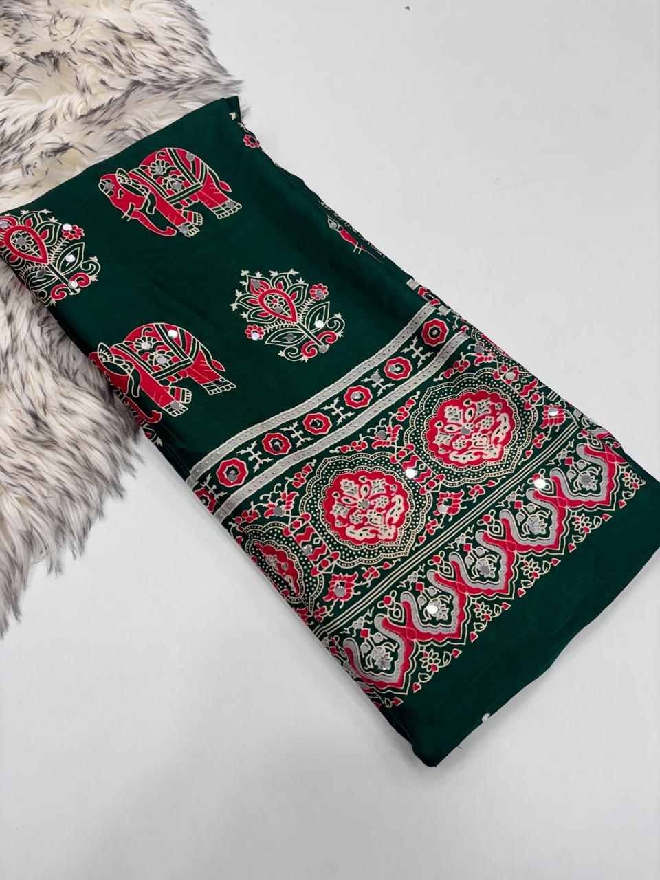 Anjana: Ajrak sarees