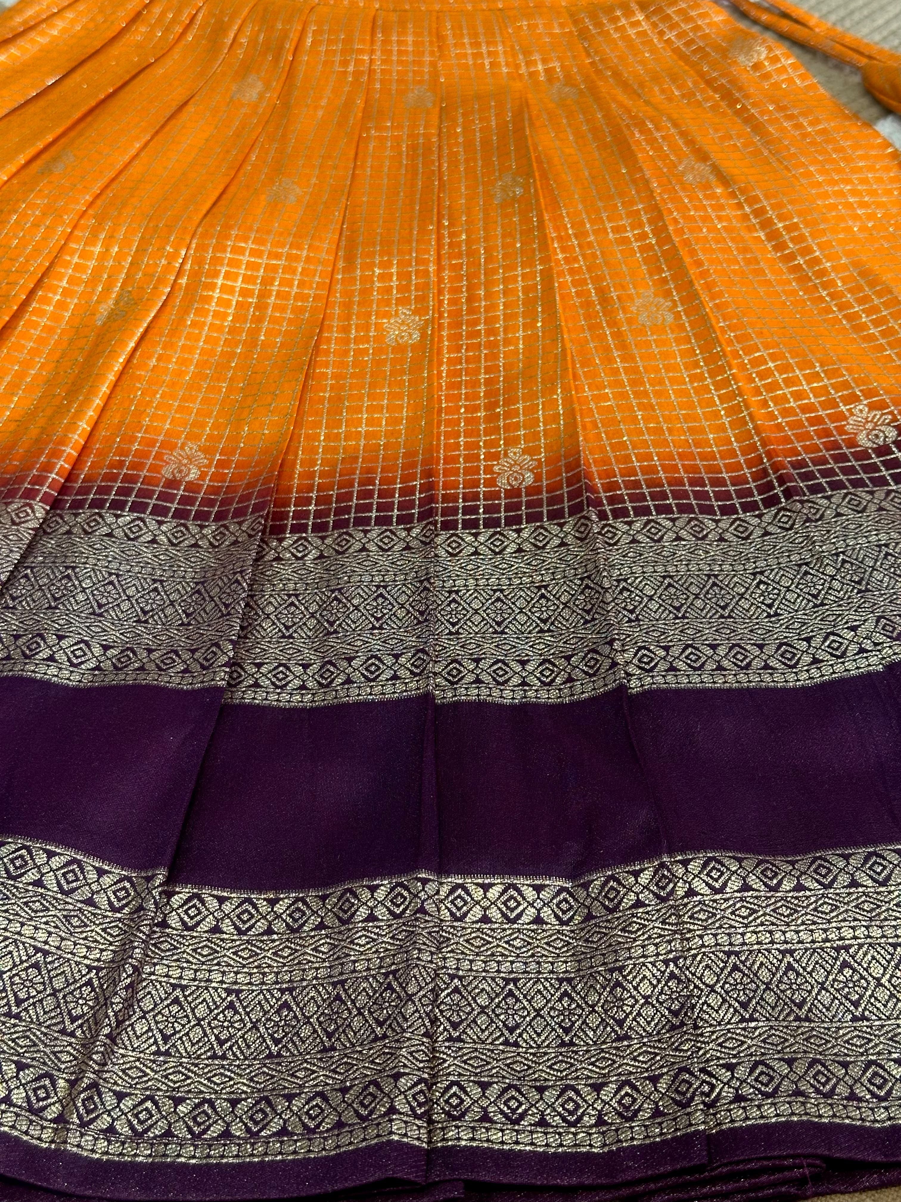 Chitra Traditional kids lehenga
