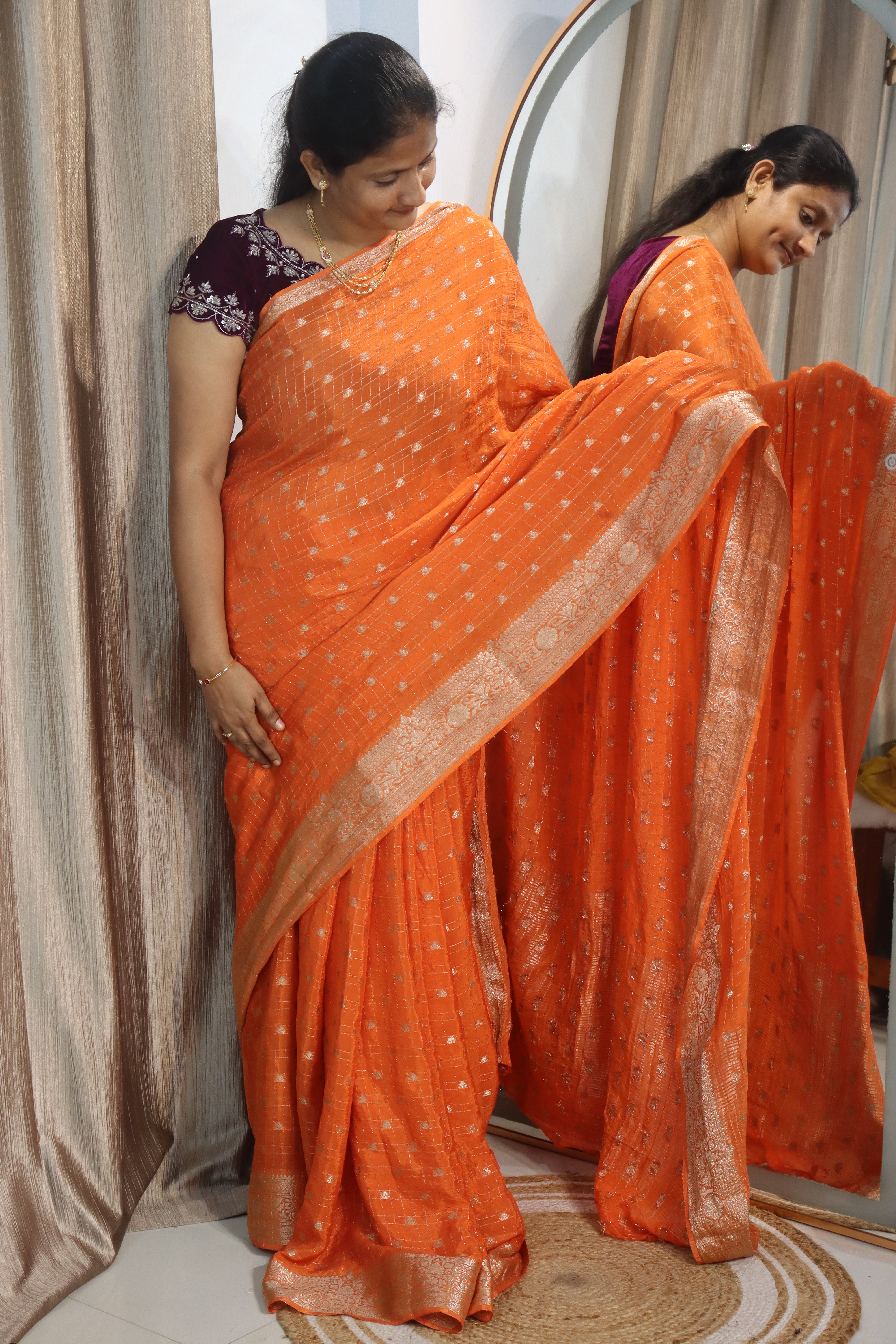 Sahitha: Chinnon Georgettes